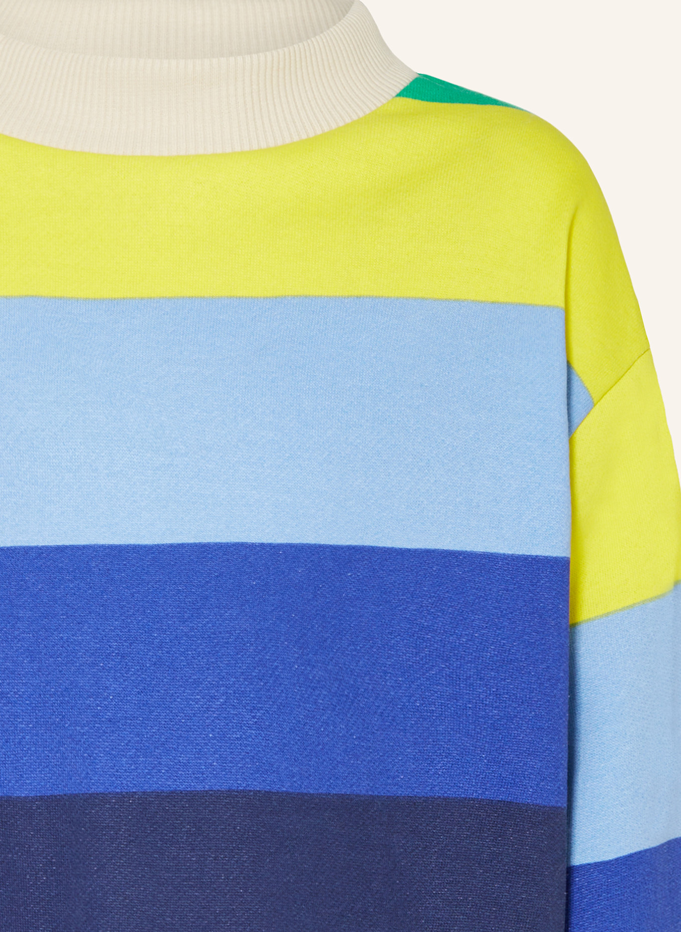 Billieblush Sweatshirt: GELB / HELLBLAU / DUNKELBLAU