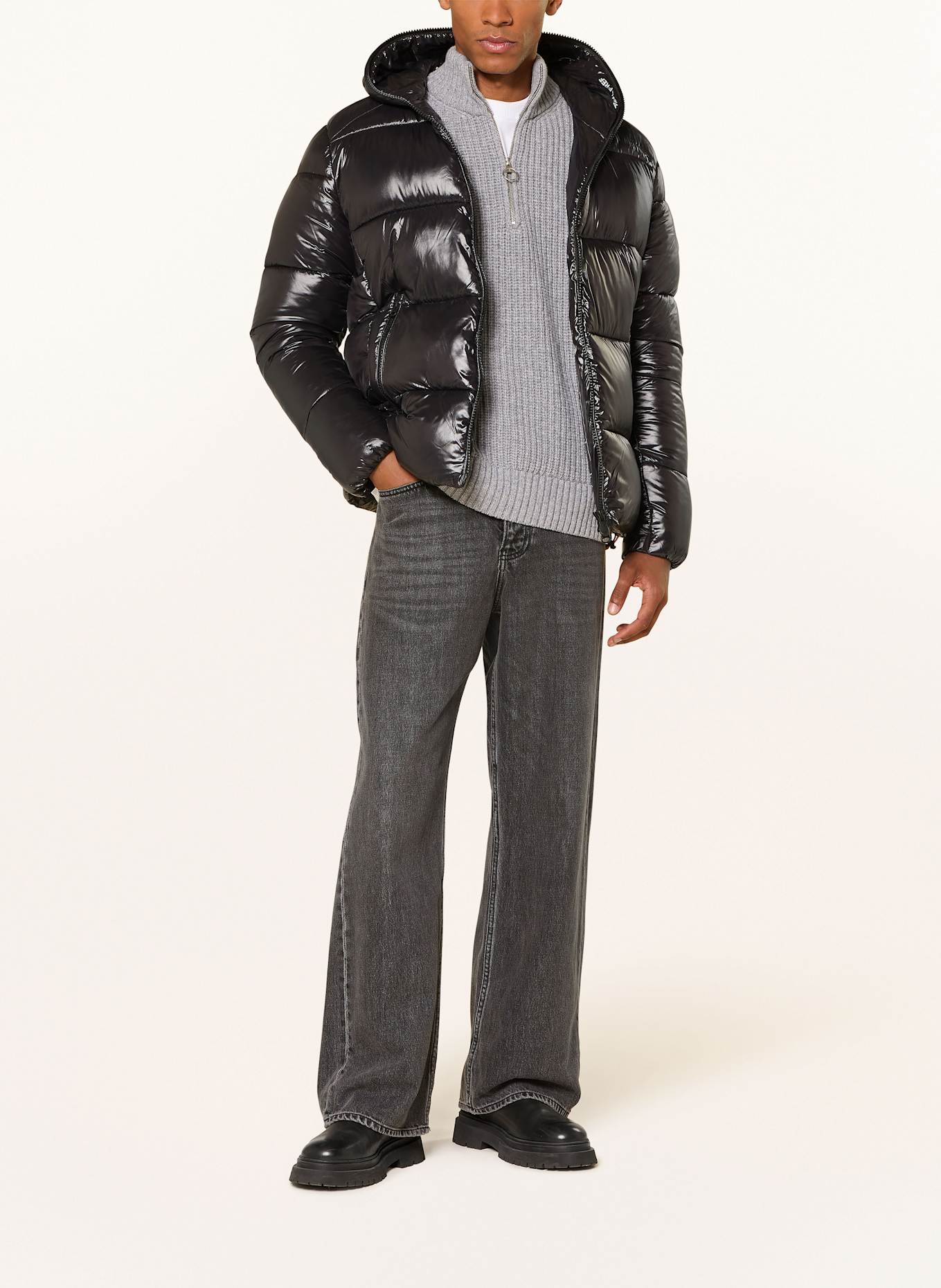 SAVE THE DUCK Steppjacke EDGARD: SCHWARZ