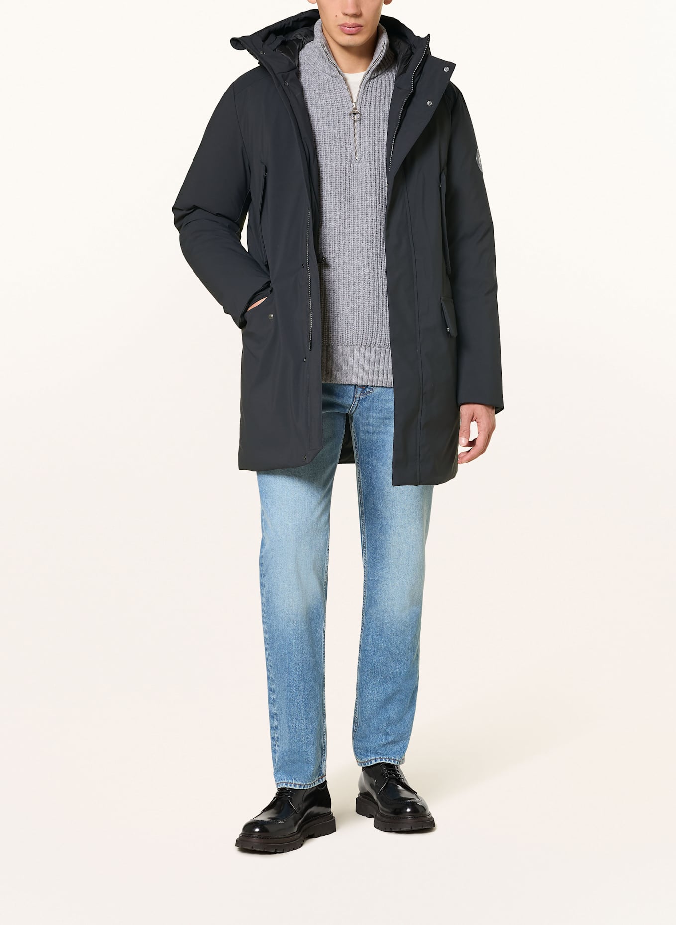 SAVE THE DUCK Parka WILSON: NOIR