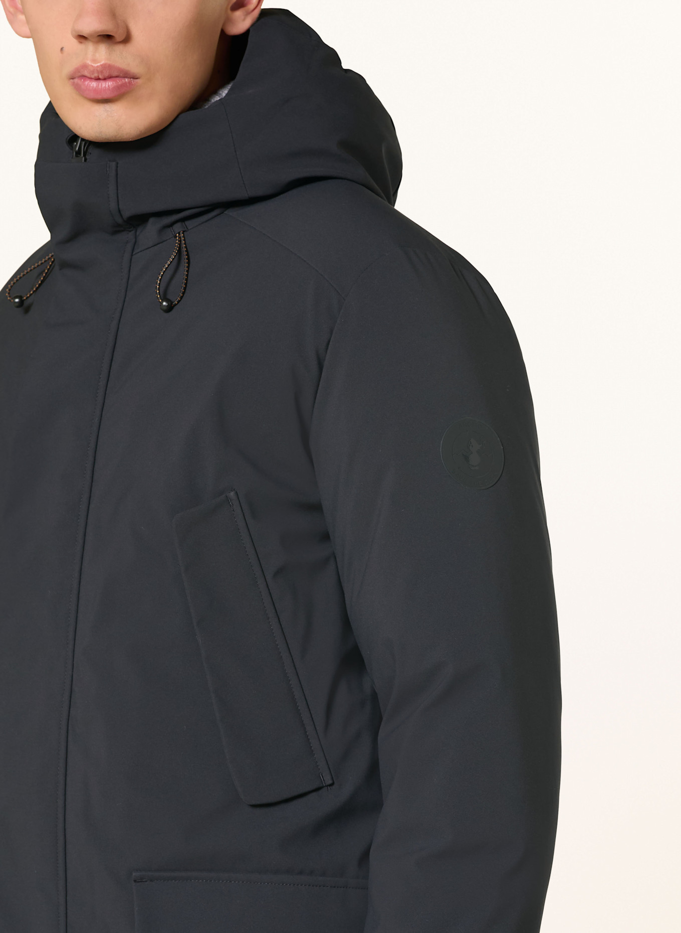SAVE THE DUCK Parka WILSON: NOIR