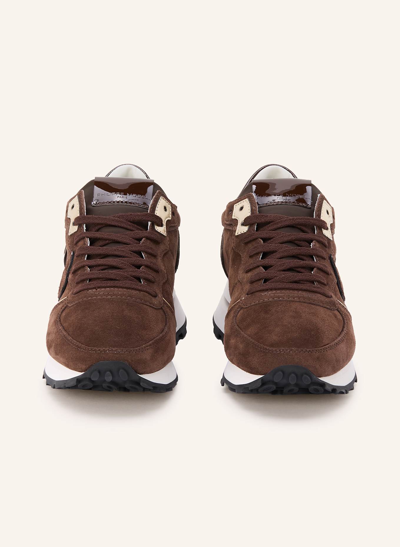 PHILIPPE MODEL Sneaker TROPEZ HAUTE: DUNKELBRAUN
