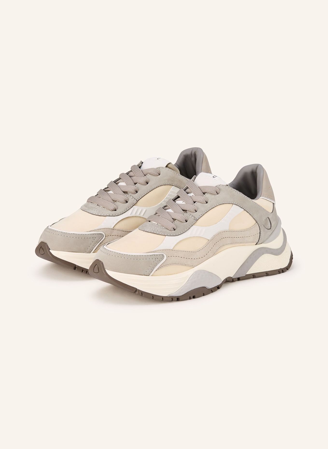 PHILIPPE MODEL Sneaker ODEON: CREME / GRAU