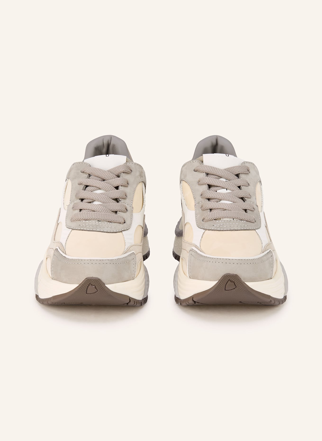 PHILIPPE MODEL Sneaker ODEON: CREME / GRAU