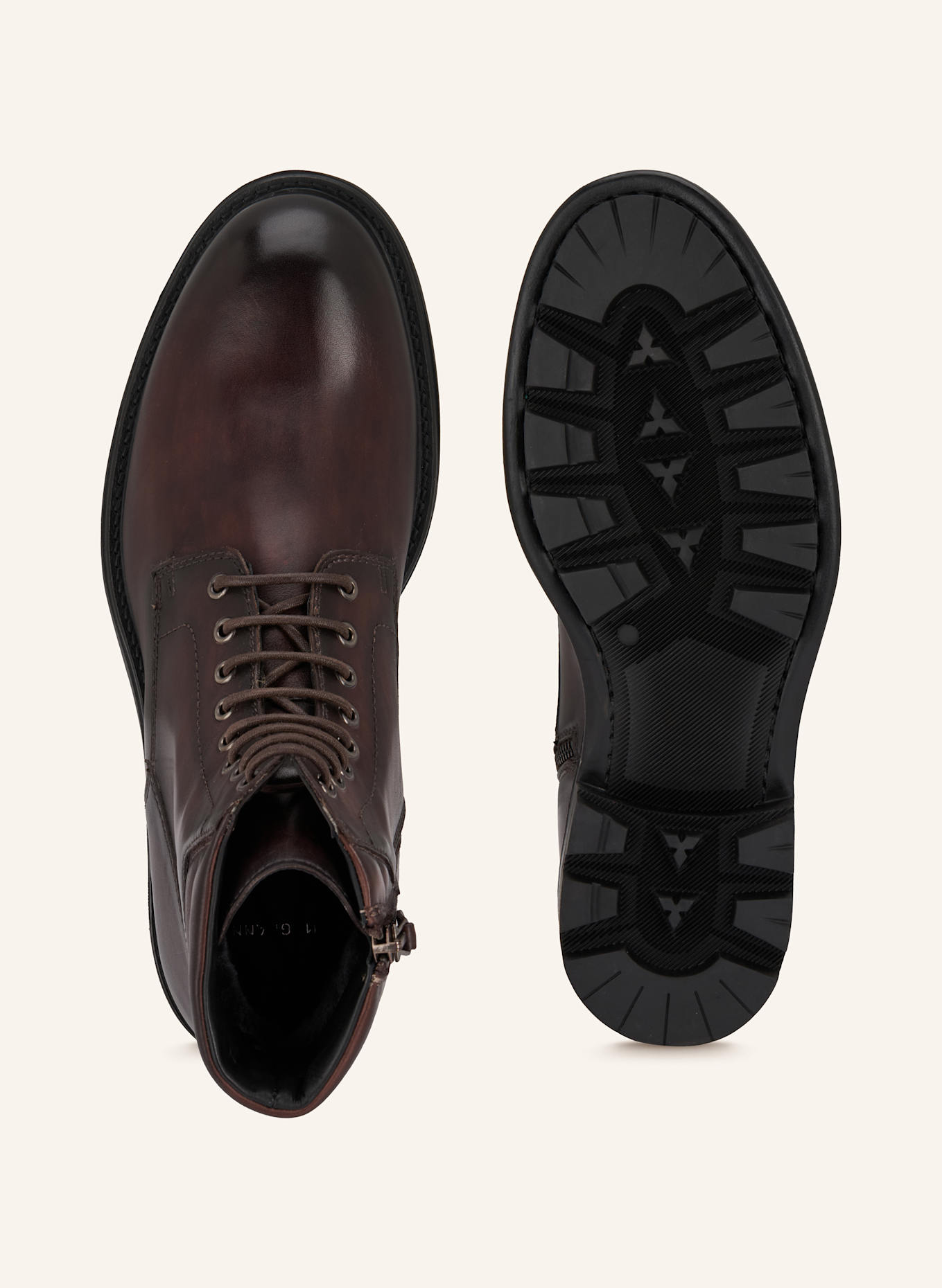 MAGNANNI Schnürboots ARMY: DUNKELBRAUN