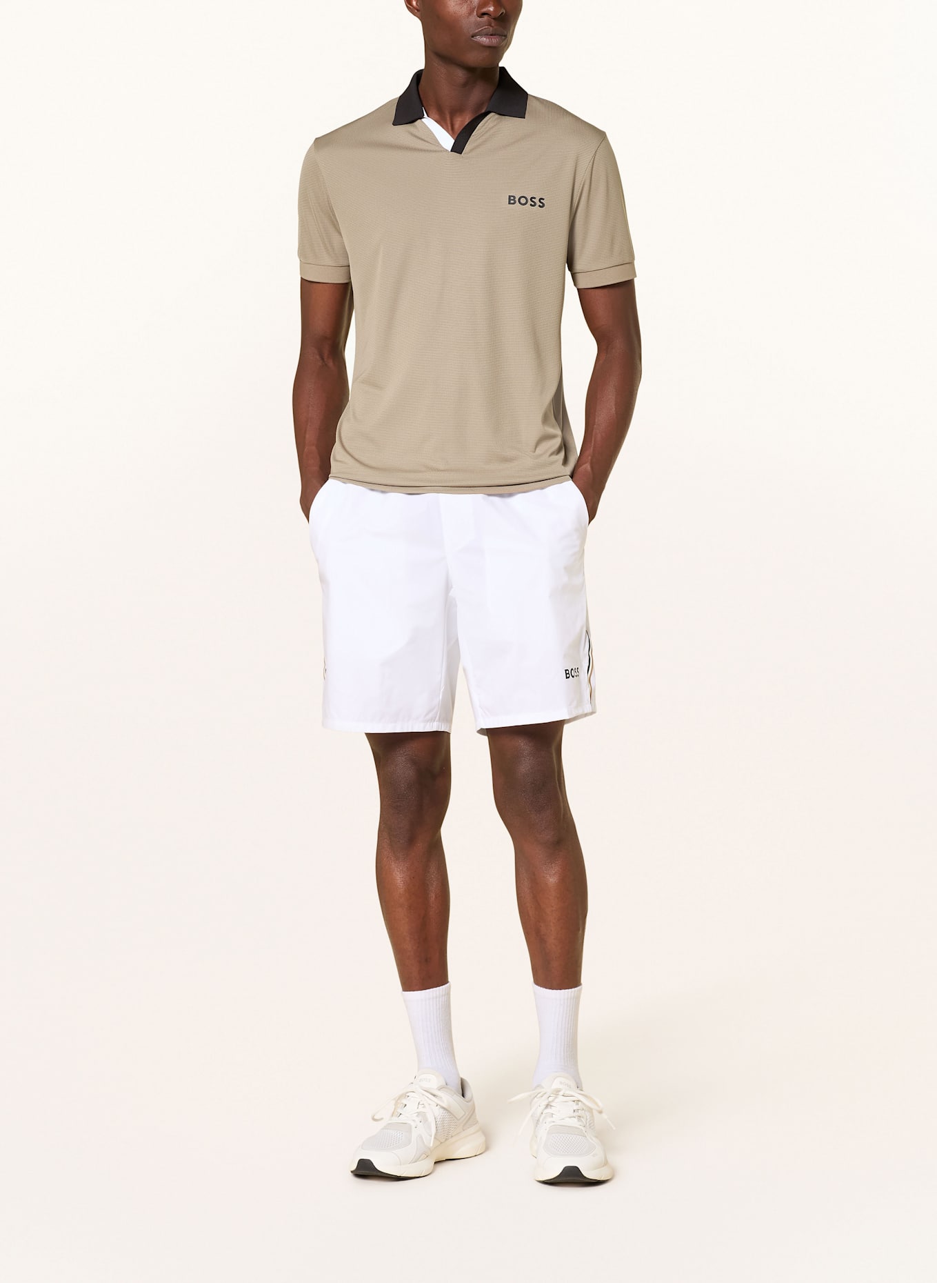 BOSS Funktions-Poloshirt PALLE TOC: HELLGRÜN