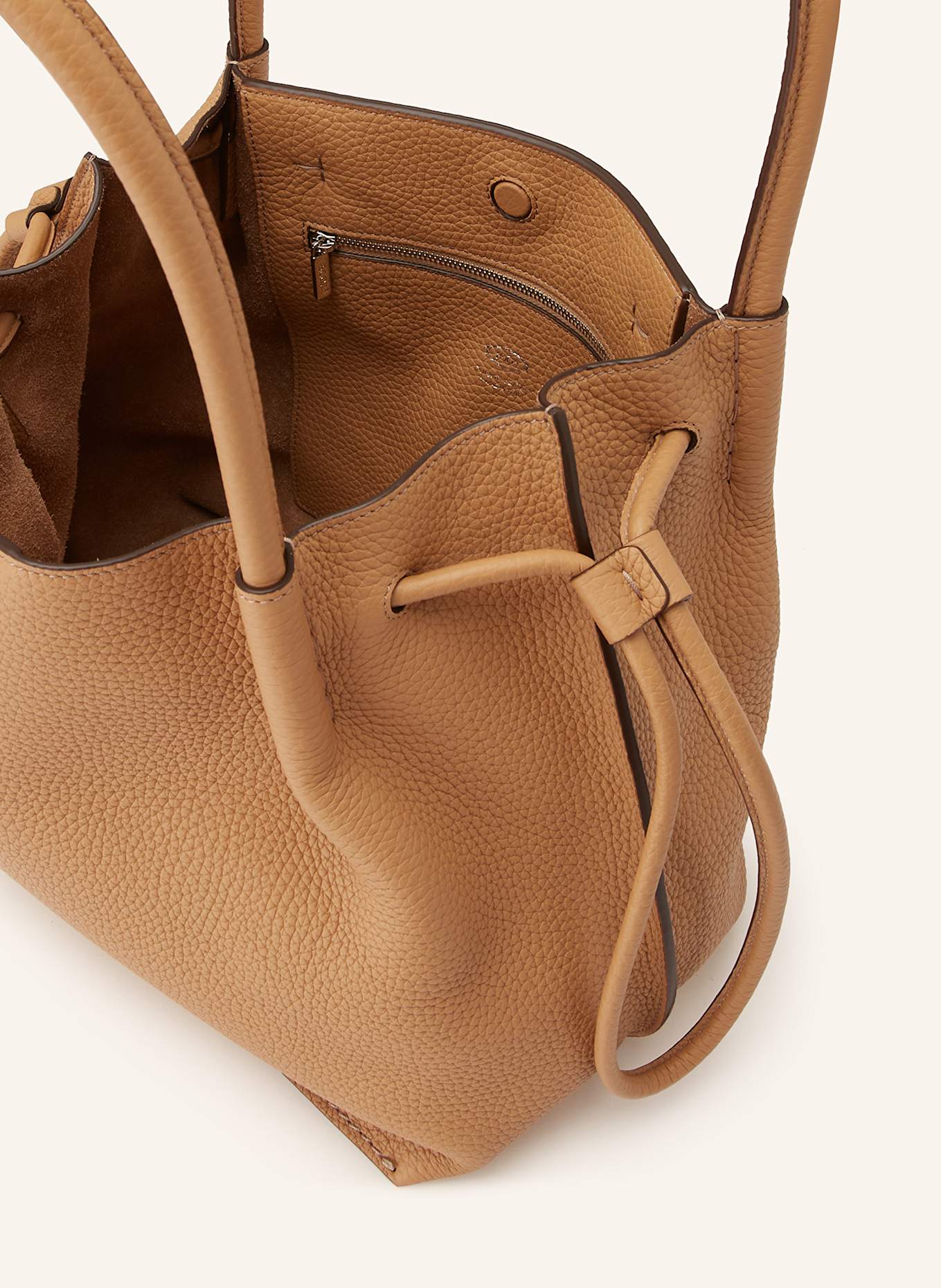 TOD'S Shopper: LIGHT BROWN