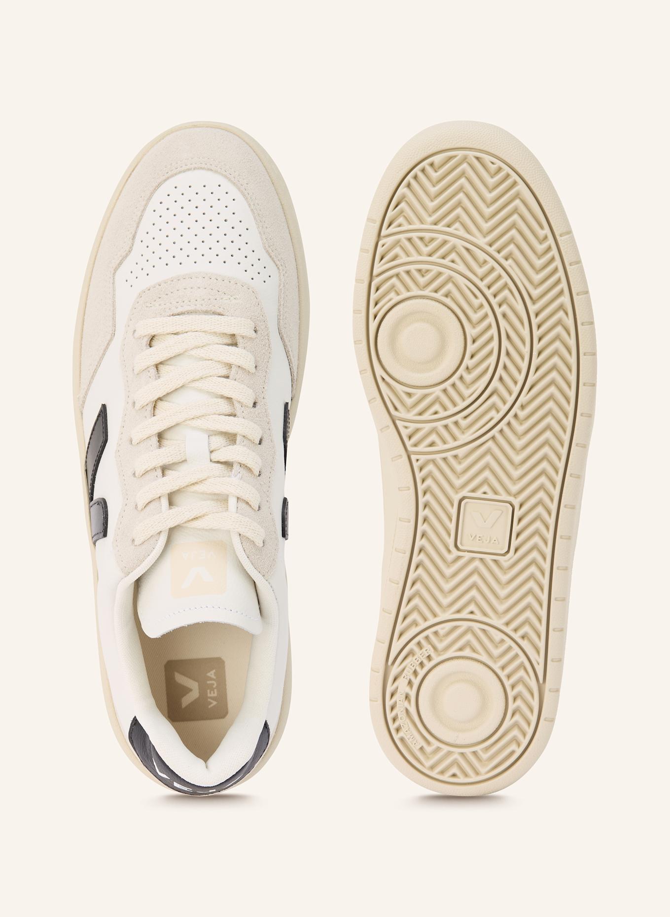 VEJA Sneakers V-10: ECRU / CREAM / BLACK