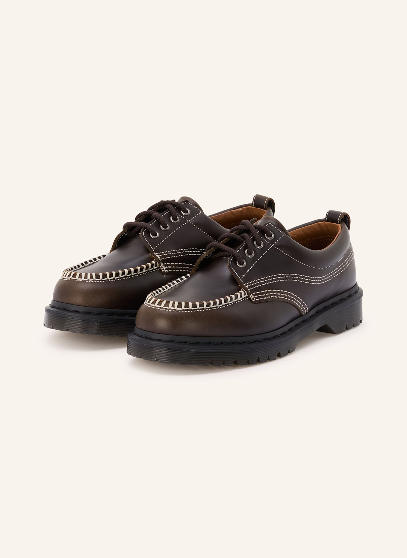 Dr. Martens Schnürer LOWELL: DUNKELGRÜN