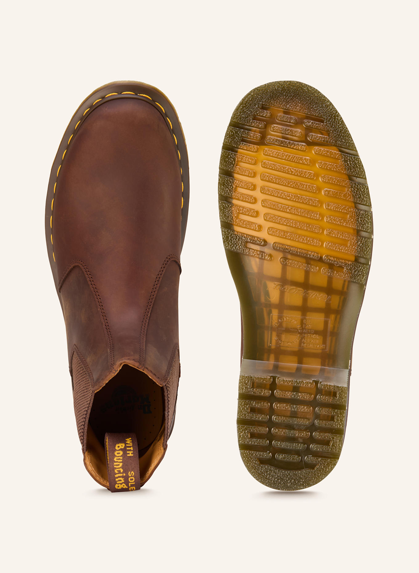 Dr. Martens Chelsea-Boots 2976 YS: DUNKELBRAUN