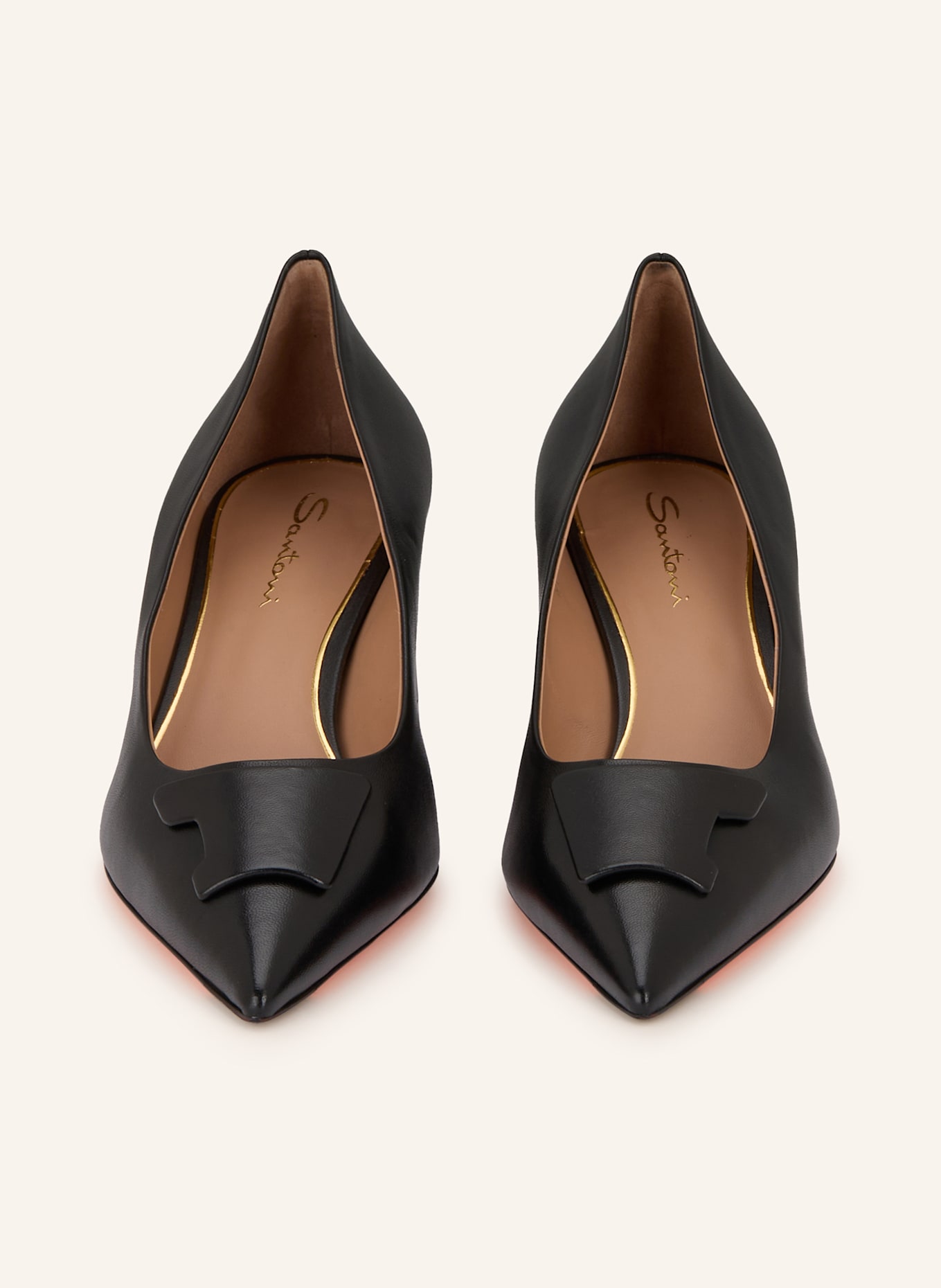 Santoni Pumps CINDY: SCHWARZ