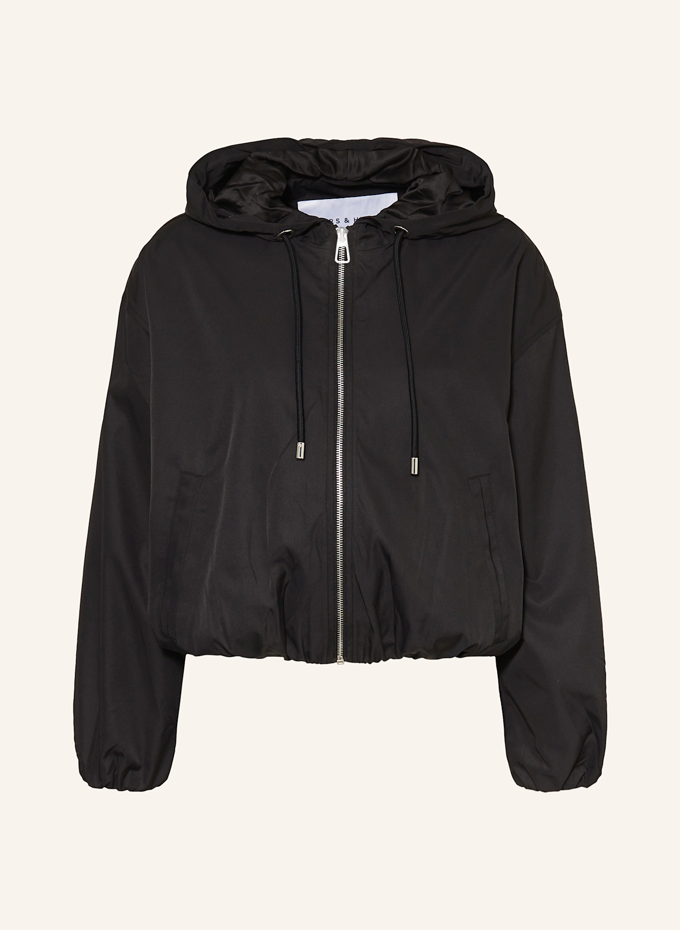 MRS & HUGS Bomber jacket: BLACK