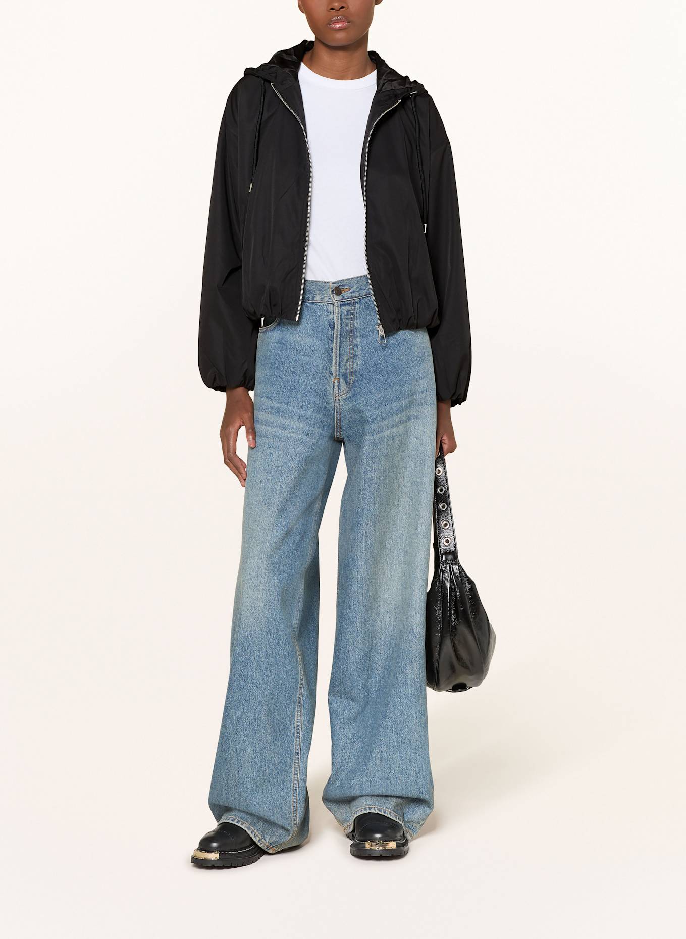 MRS & HUGS Bomber jacket: BLACK