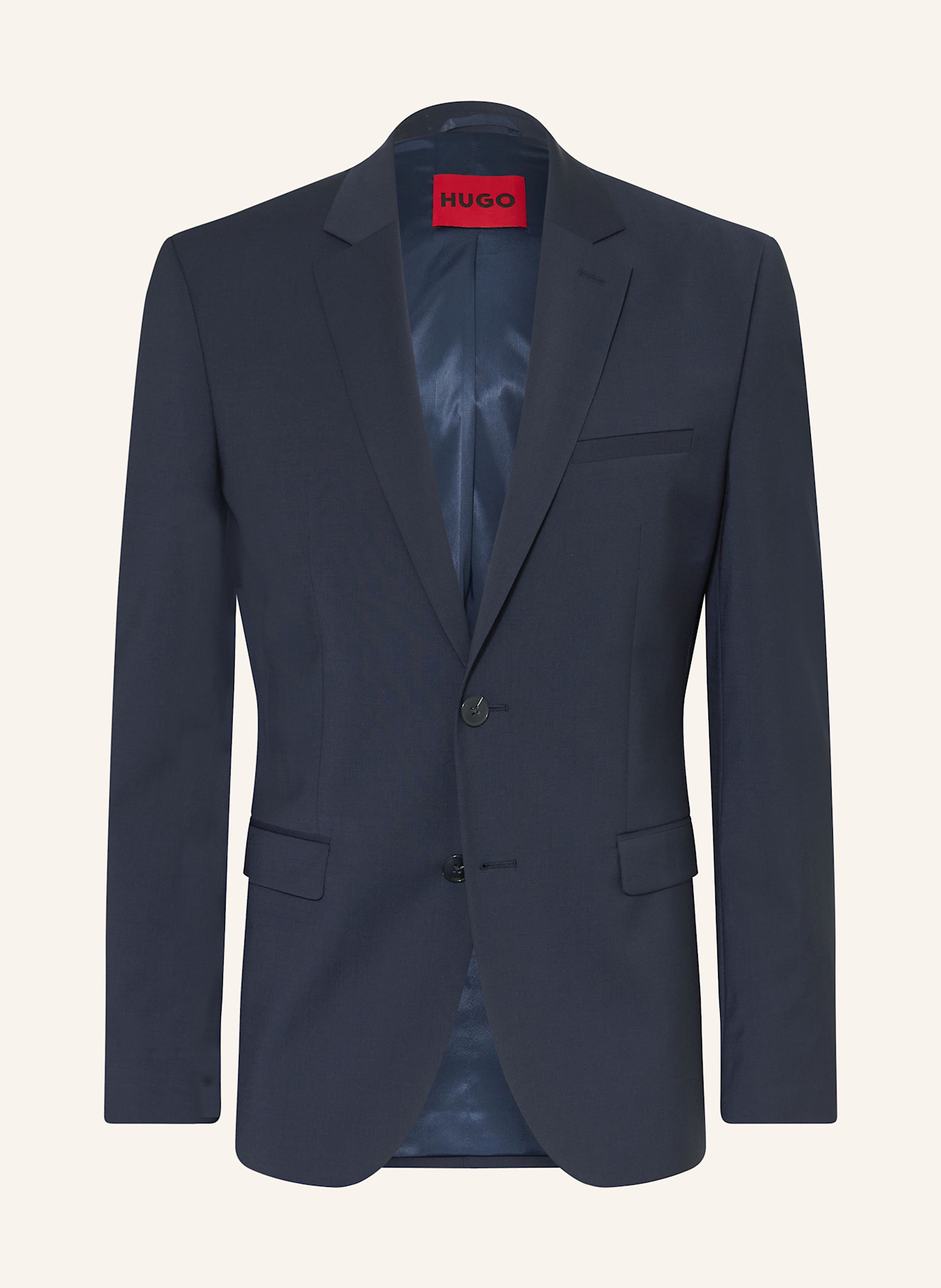 HUGO Marynarka garniturowa ARTI extra slim fit: GRANATOWY