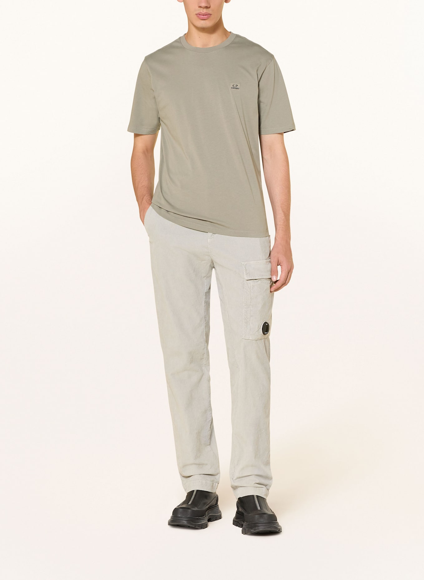 C.P. COMPANY T-Shirt: HELLGRÜN