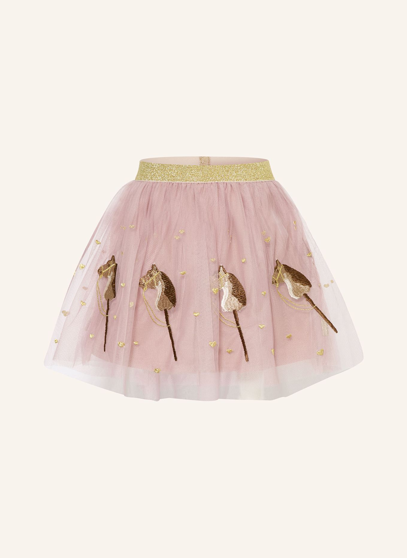 HUST and CLAIRE Spódnica tiulowa HCNINNA: BLADORÓŻOWY / ZŁOTY / BRĄZOWY