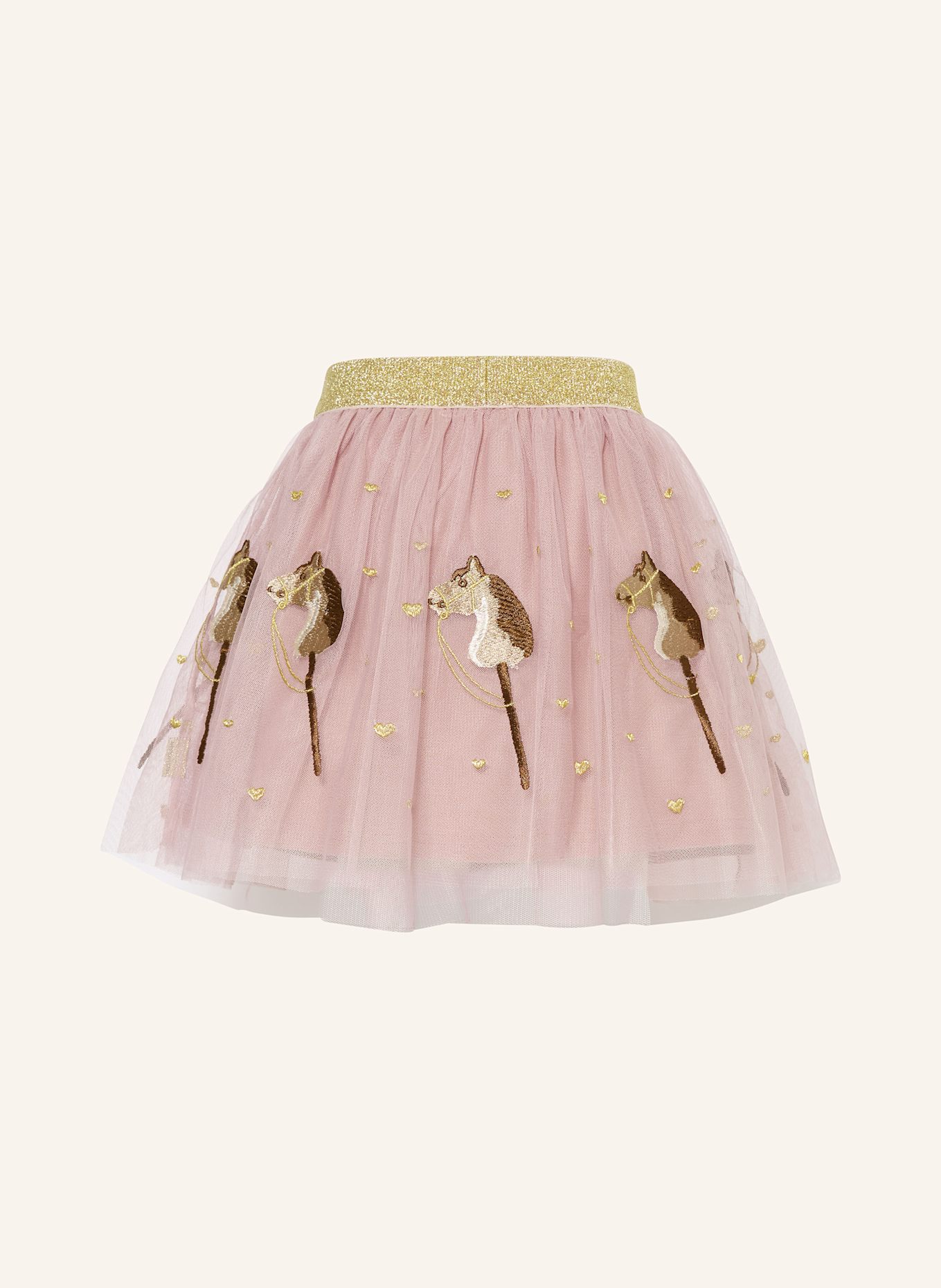 HUST and CLAIRE Spódnica tiulowa HCNINNA: BLADORÓŻOWY / ZŁOTY / BRĄZOWY