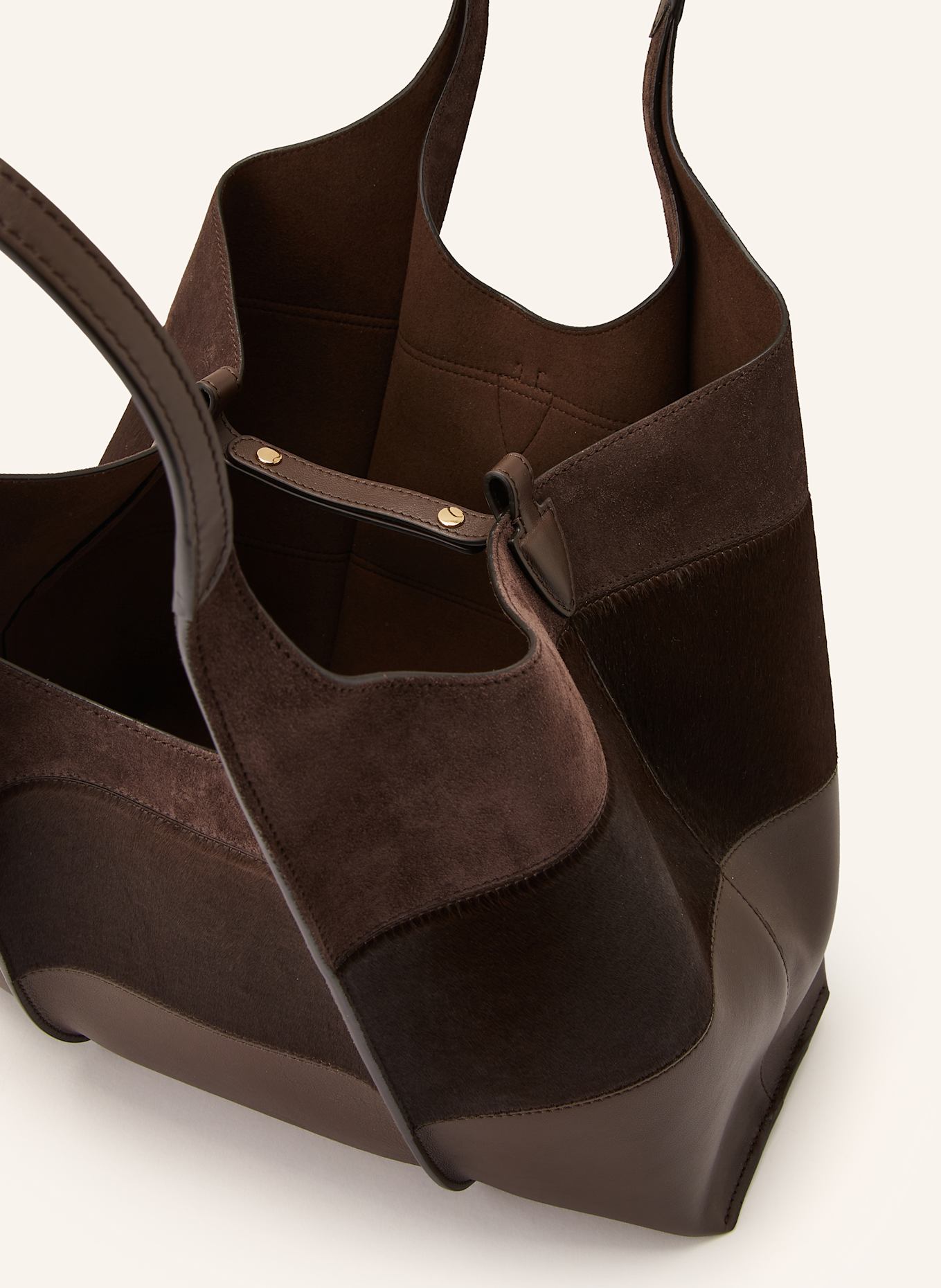 TOD'S Shopper: DARK BROWN