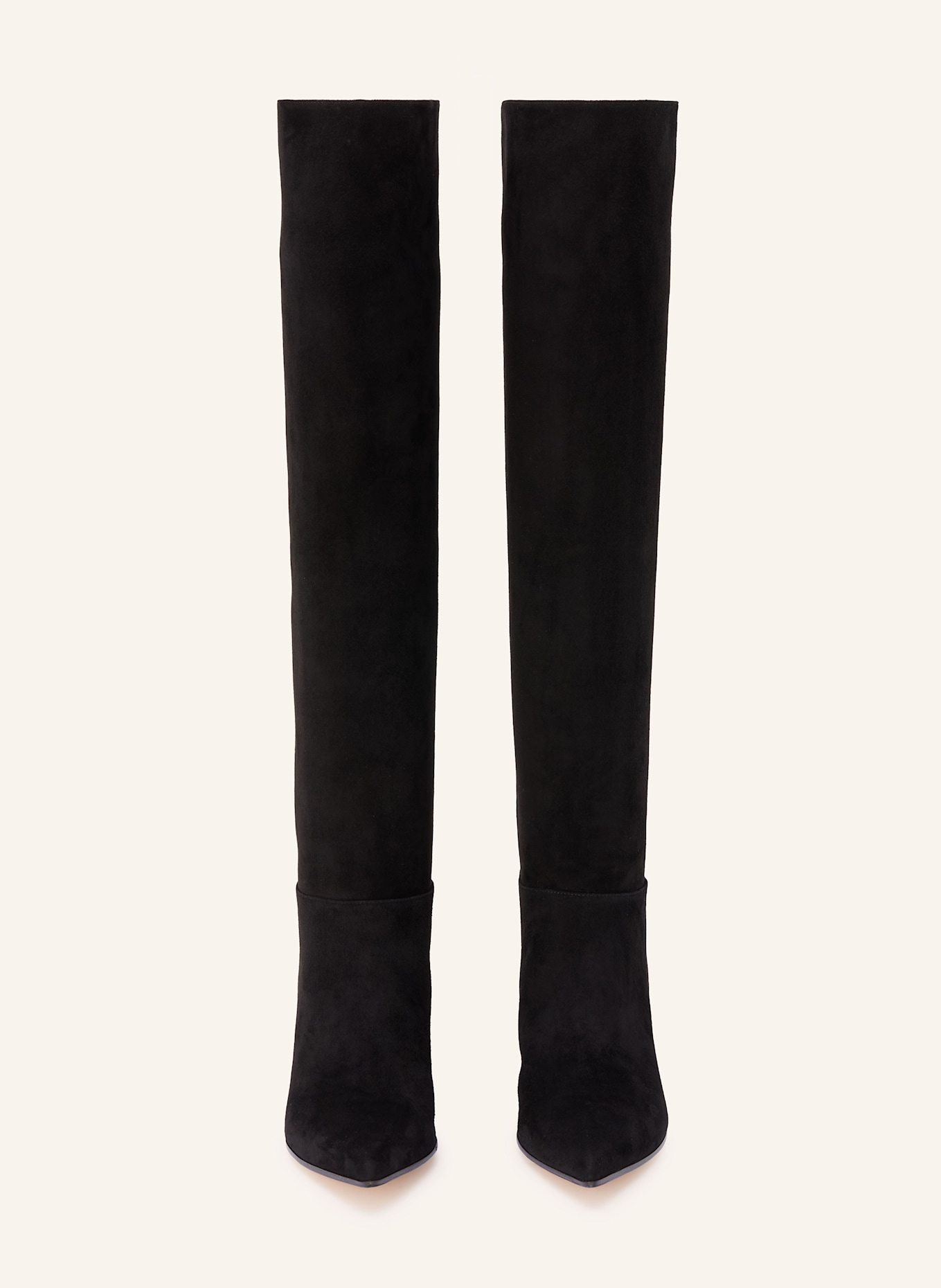 Gianvito Rossi Overknee-Stiefel: SCHWARZ