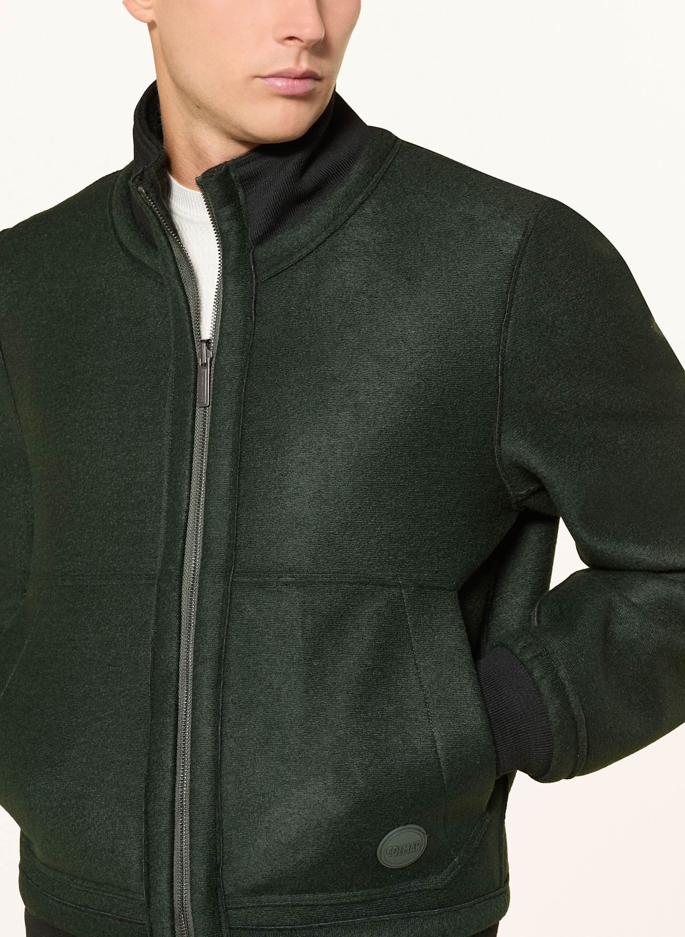 COLMAR Blouson zum Wenden: DUNKELGRÜN / SCHWARZ