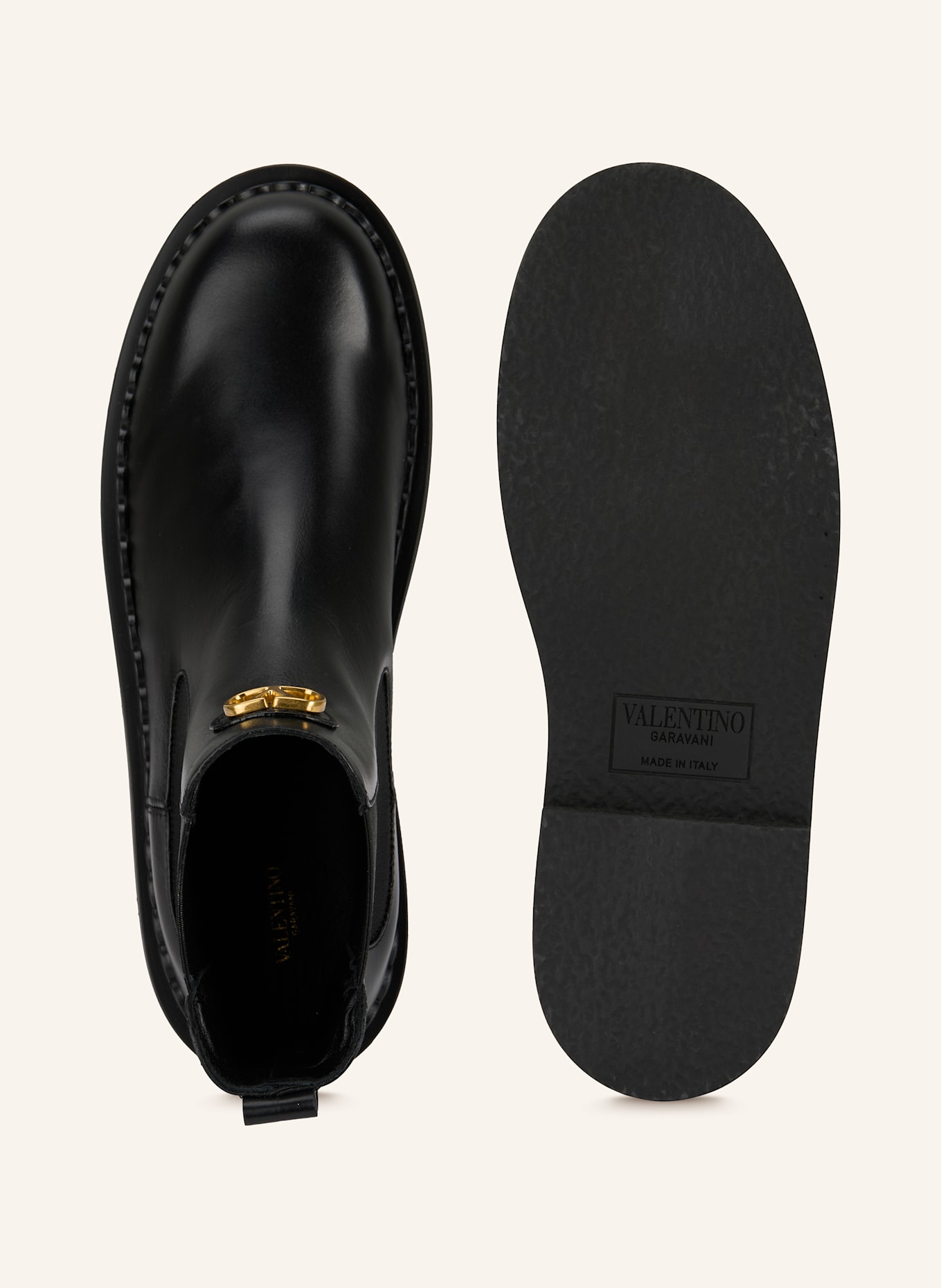 VALENTINO GARAVANI Chelsea-Boots VLOGO SIGNATURE: SCHWARZ