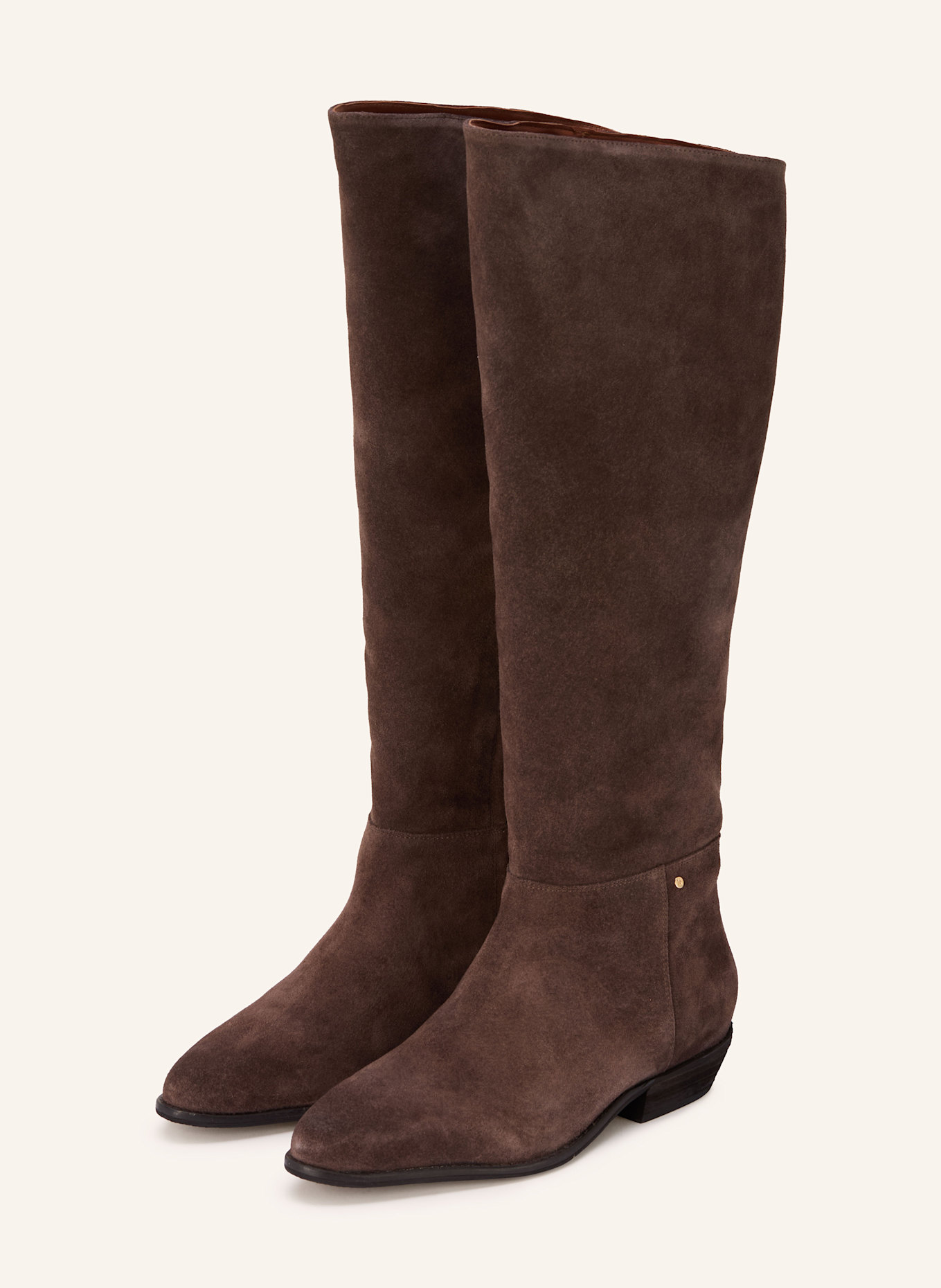 BRONX Cowboy Boots KENDR-A: DUNKELBRAUN