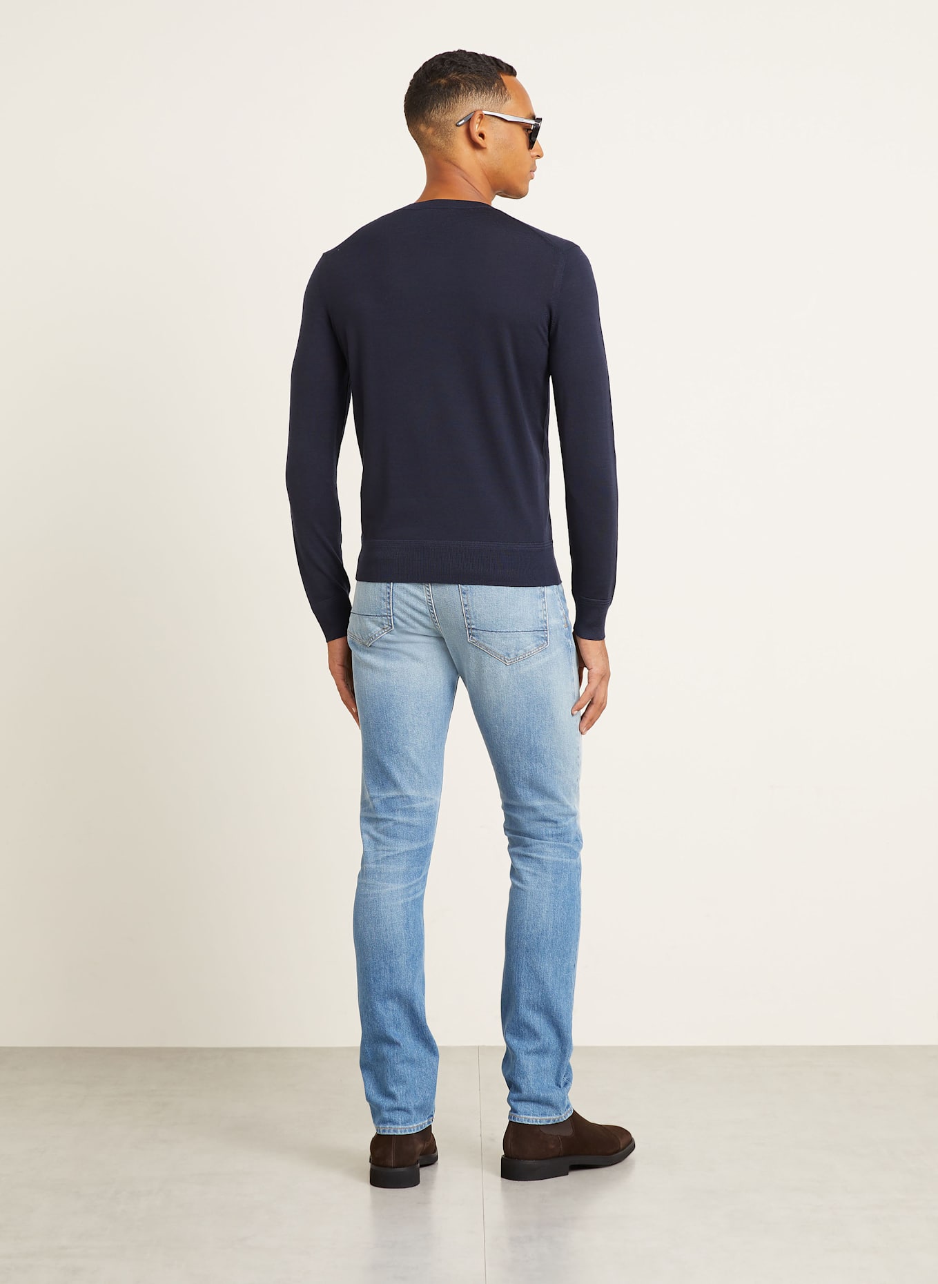 TOM FORD Pullover: DUNKELBLAU
