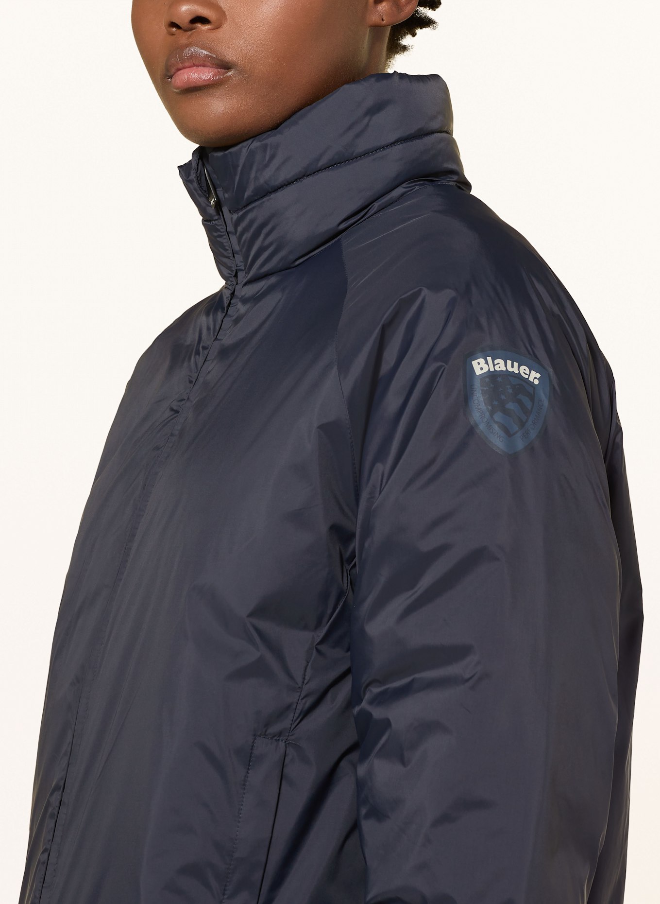 Blauer Kurtka ROSELANDE: GRANATOWY