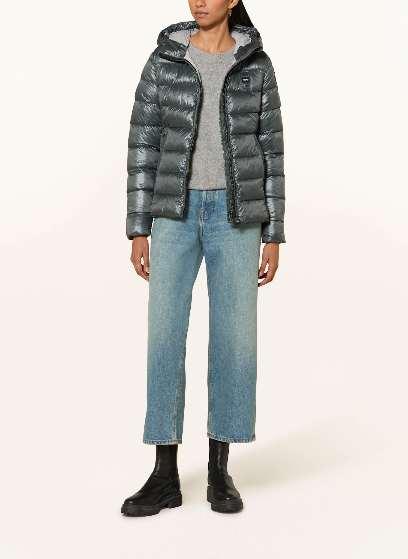 Blauer Kurtka pikowana CAROLL z izolacją DUPONT™ SORONA®: ZIELONY