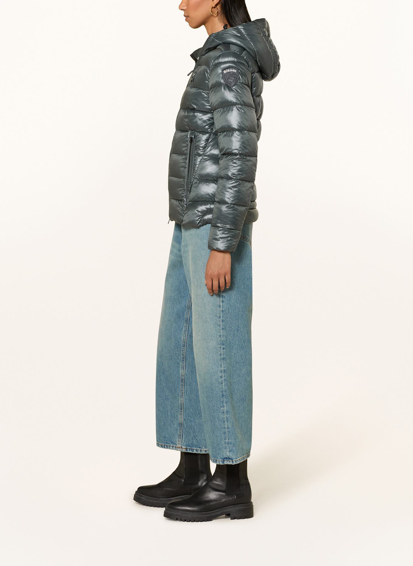 Blauer Kurtka pikowana CAROLL z izolacją DUPONT™ SORONA®: ZIELONY