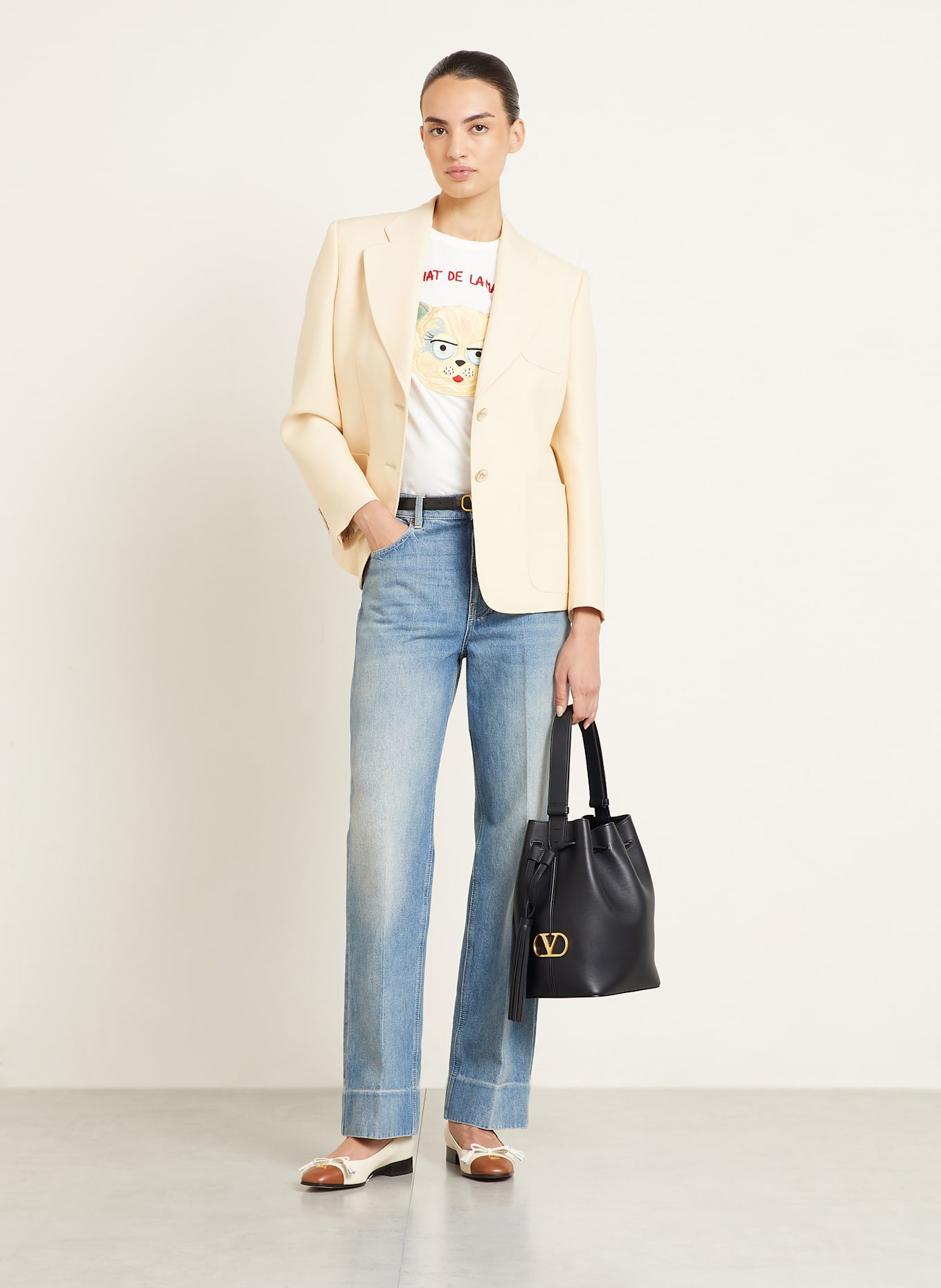 VALENTINO GARAVANI Beuteltasche SO SEAU: SCHWARZ