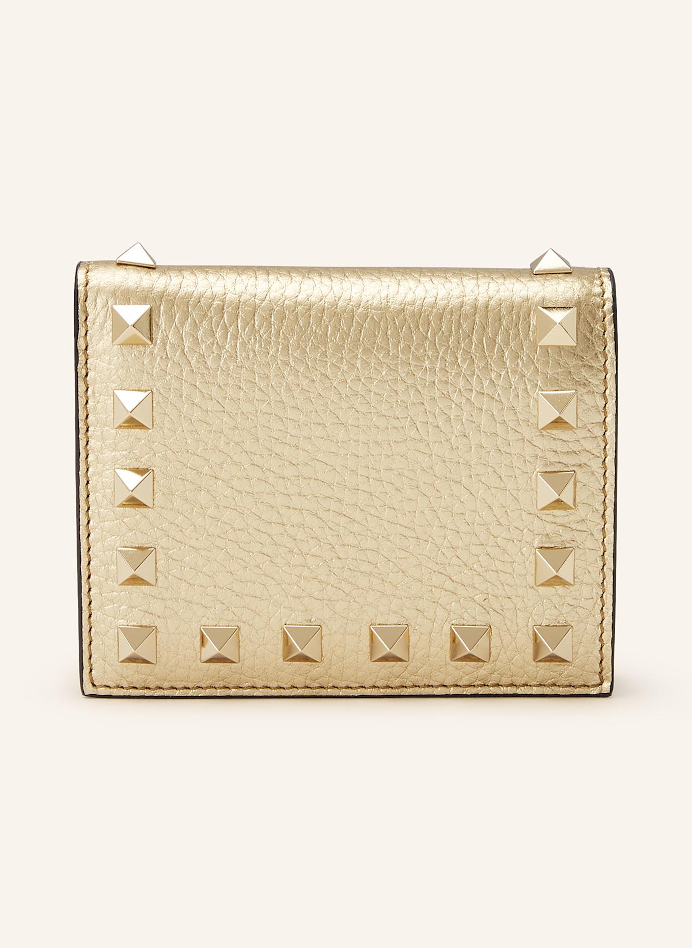 VALENTINO GARAVANI Wallet ROCKSTUD: GOLD