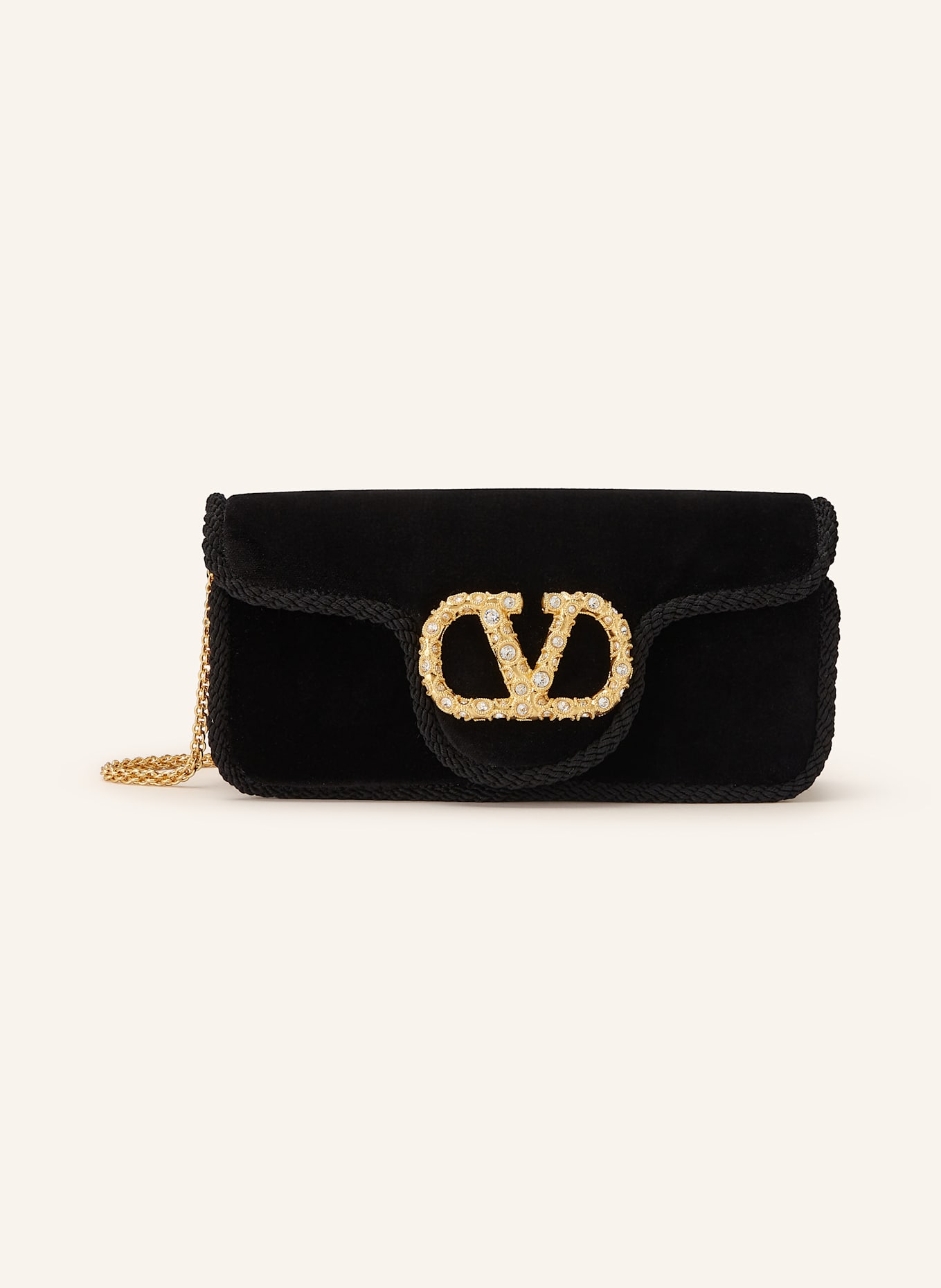 VALENTINO GARAVANI Torba na ramię LOCO: CZARNY