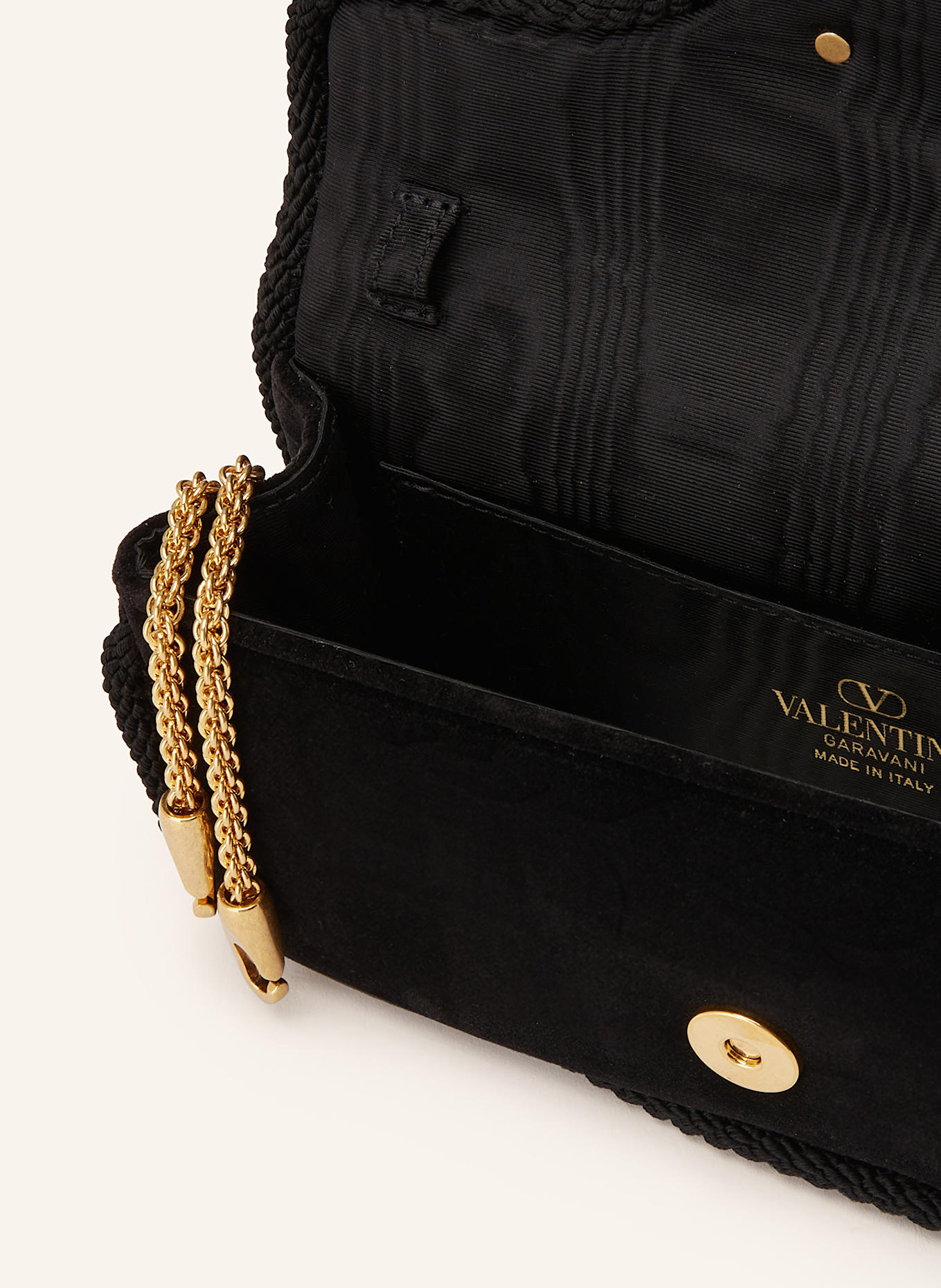 VALENTINO GARAVANI Torba na ramię LOCO: CZARNY