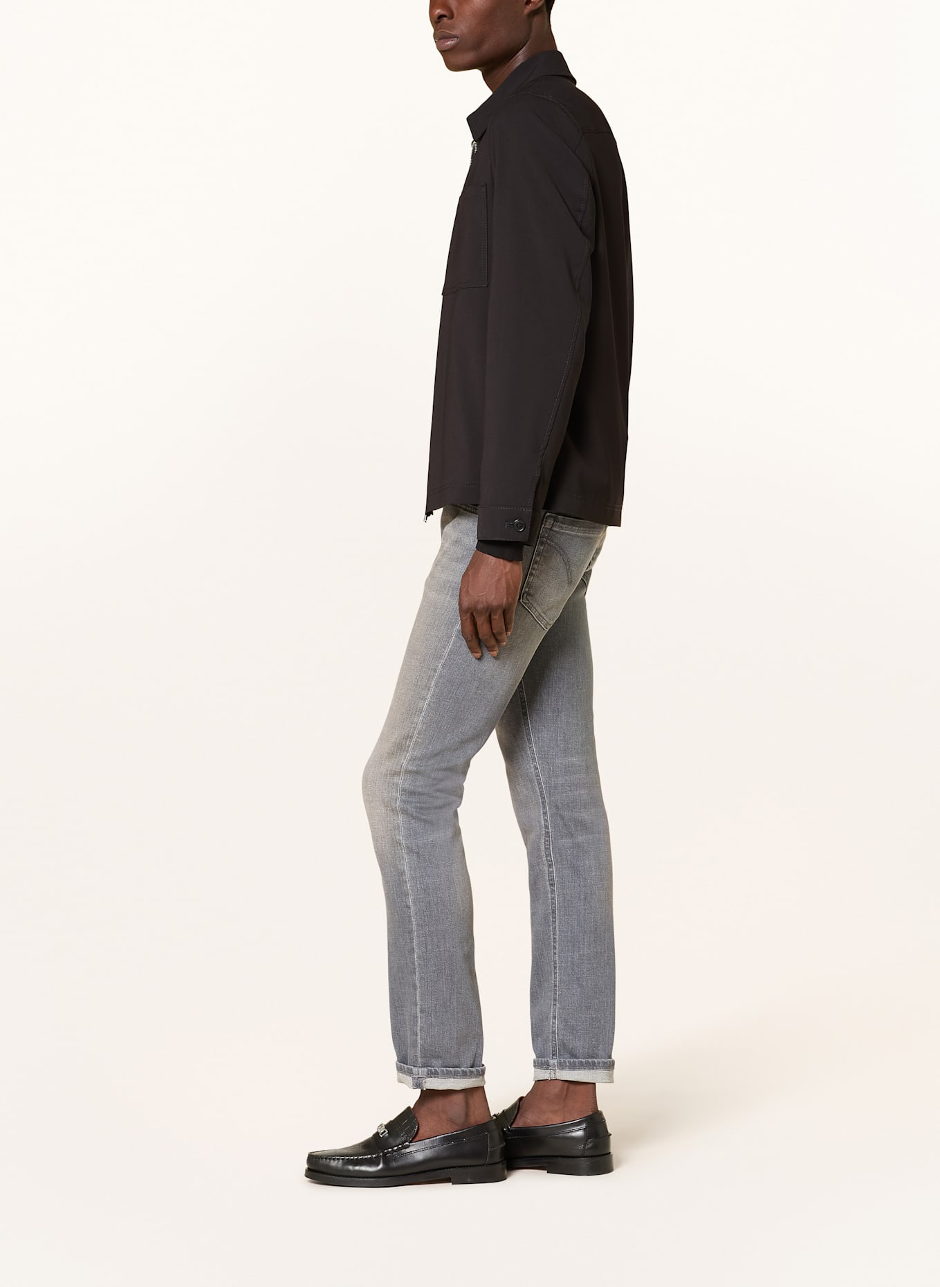 Dondup Jeans GEORGE Skinny Fit: 900 GREY