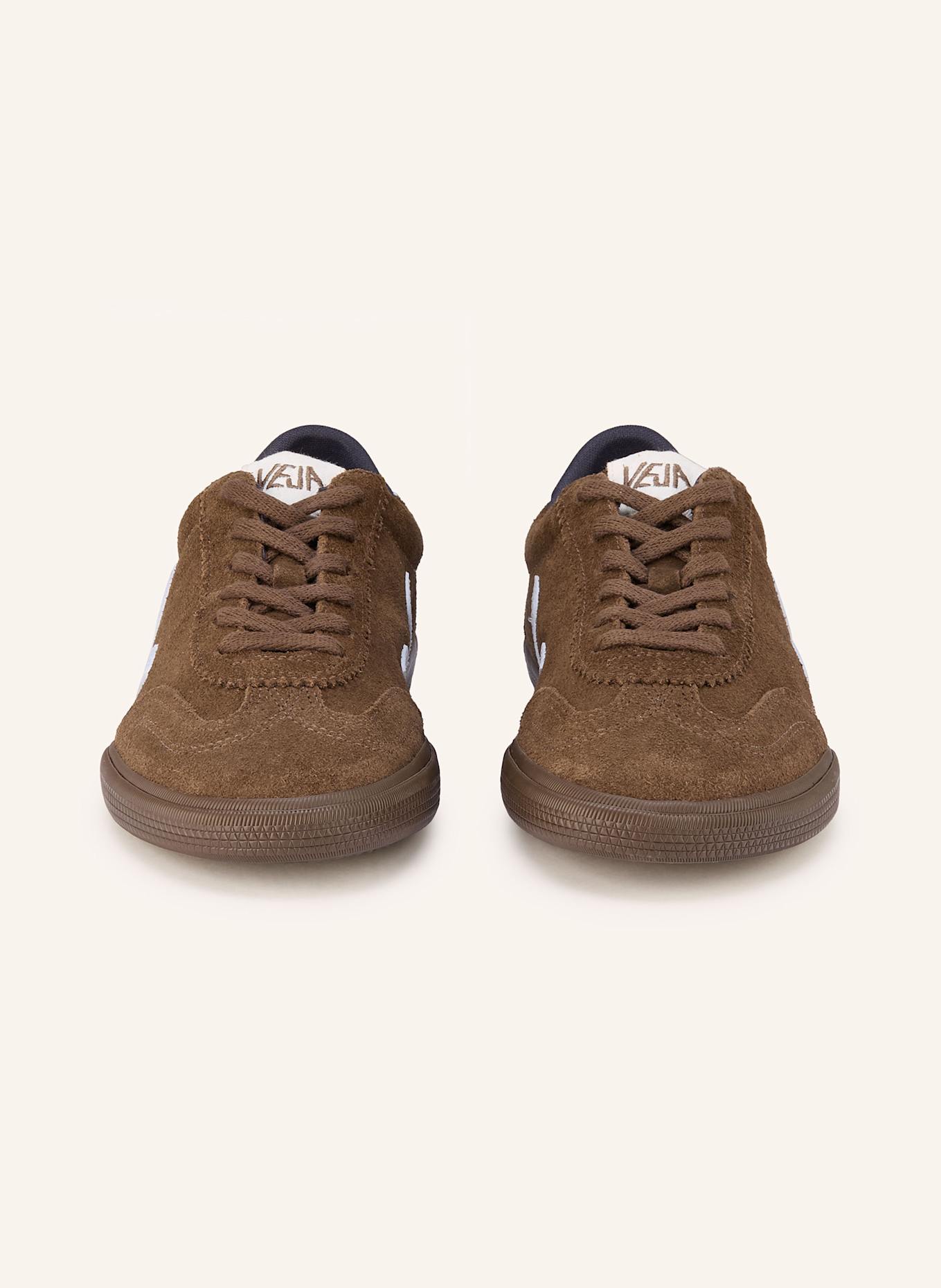 VEJA Baskets VOLLEY: MARRON/ BLEU CLAIR