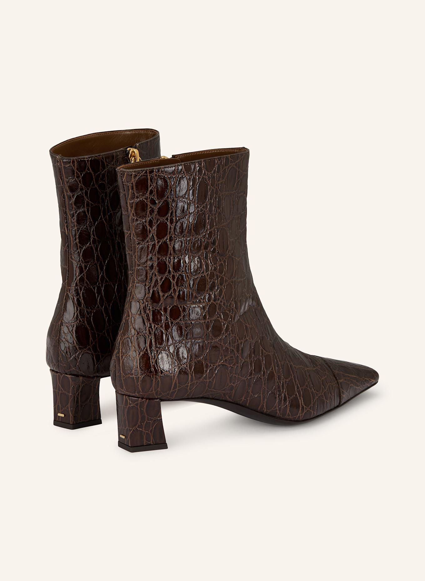 GIUSEPPE ZANOTTI DESIGN Botki MORPHEUSOFT: CIEMNOBRĄZOWY