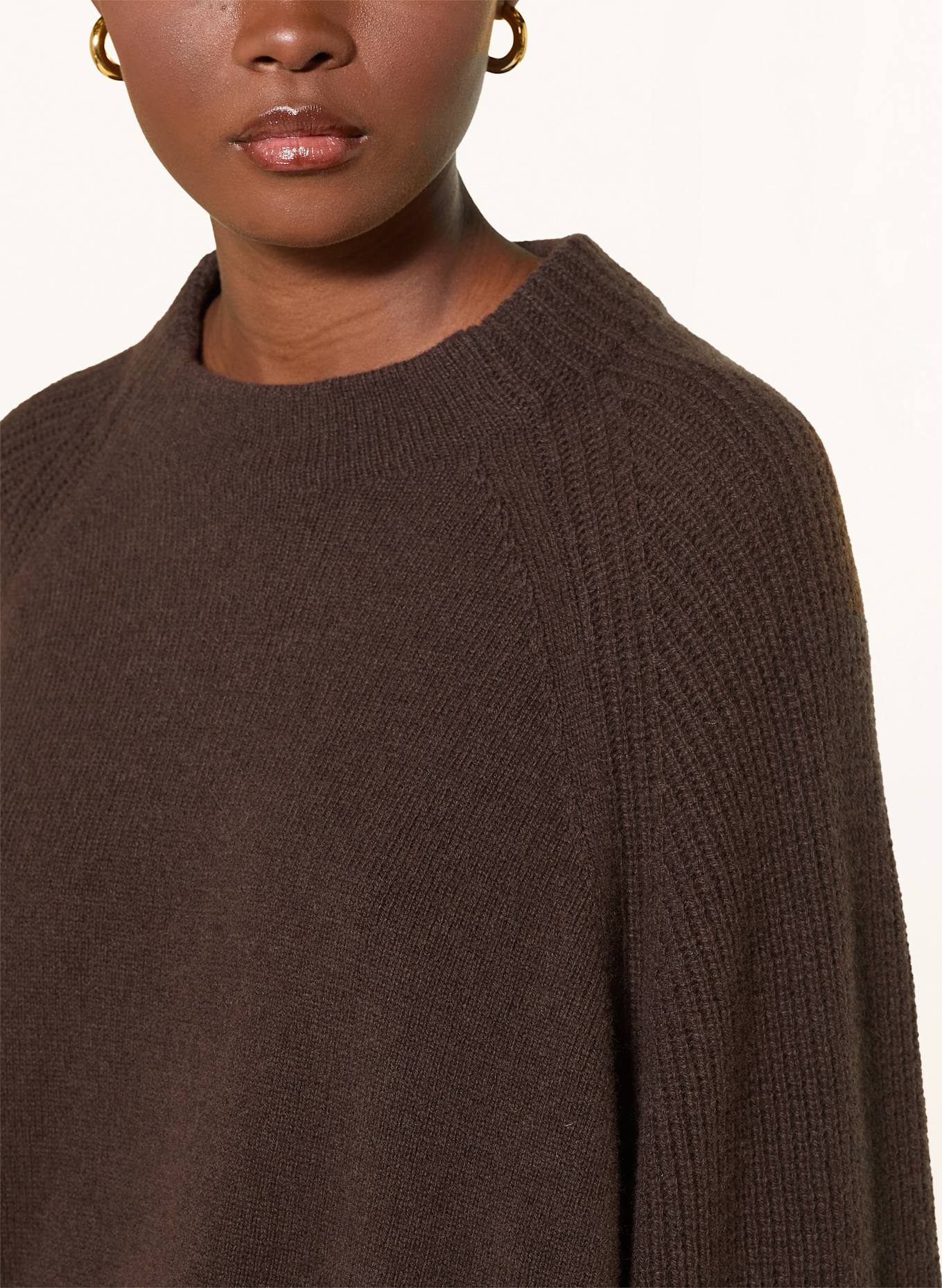 MRS & HUGS Pullover: DUNKELBRAUN