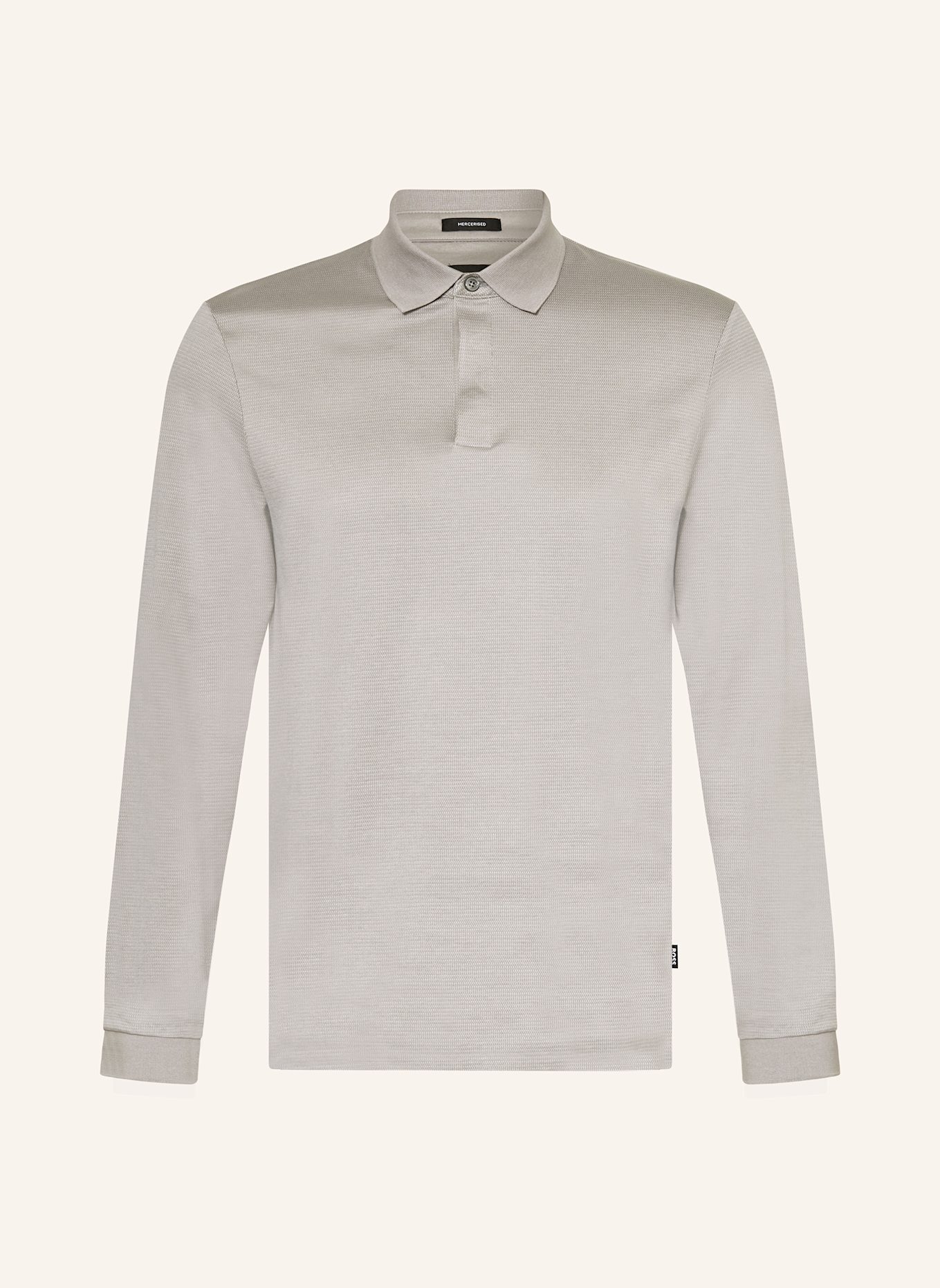 BOSS Piqué-Poloshirt PADO: GRAU