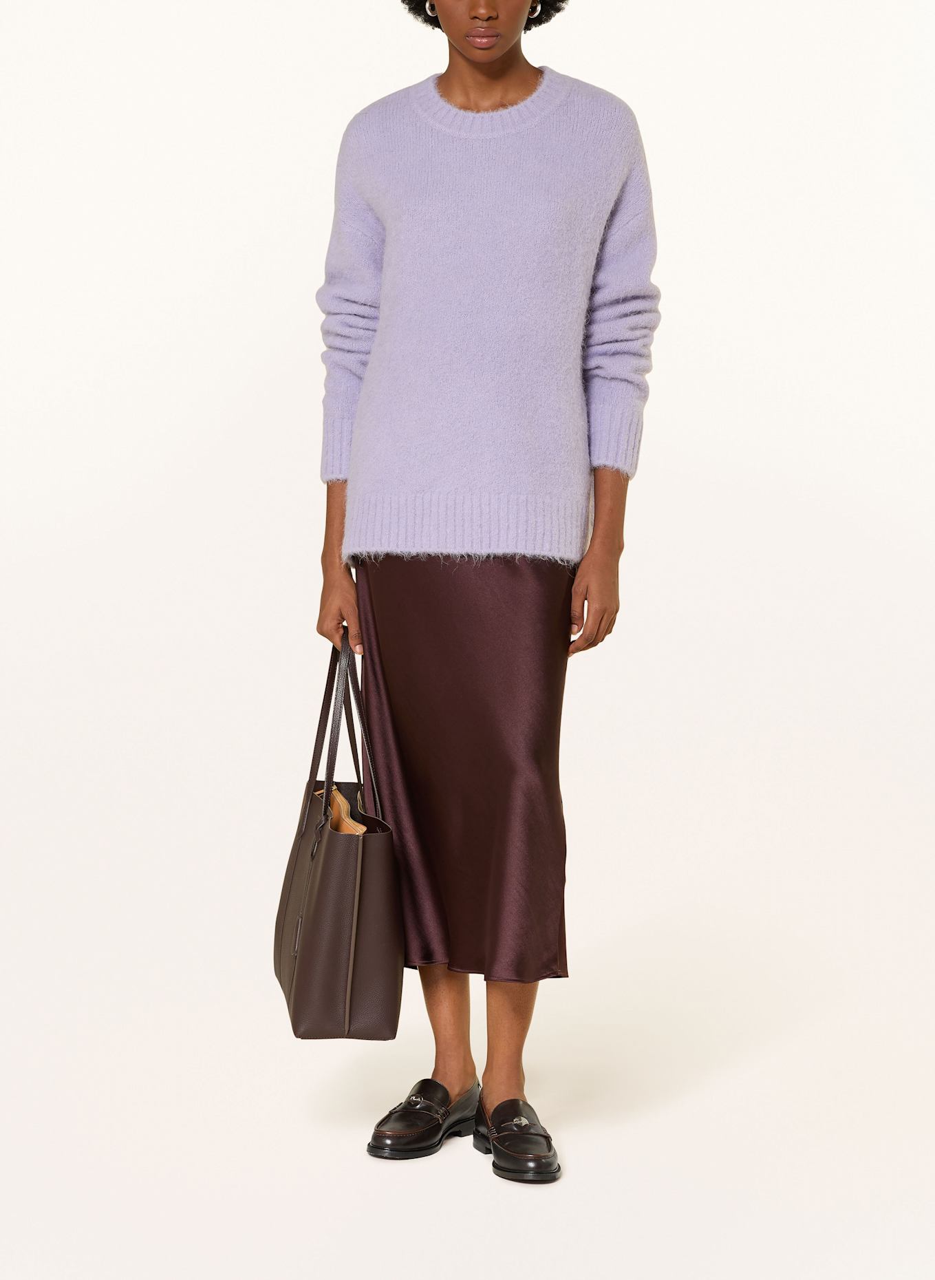 SAMSØE SAMSØE Pullover SAJEANNE mit Alpaka: HELLLILA