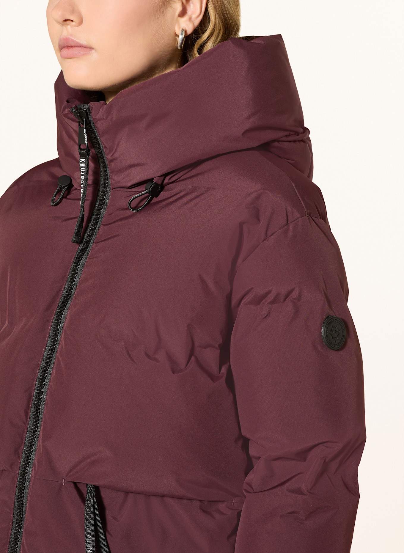 khujo Jacke ELLIS: DUNKELROT