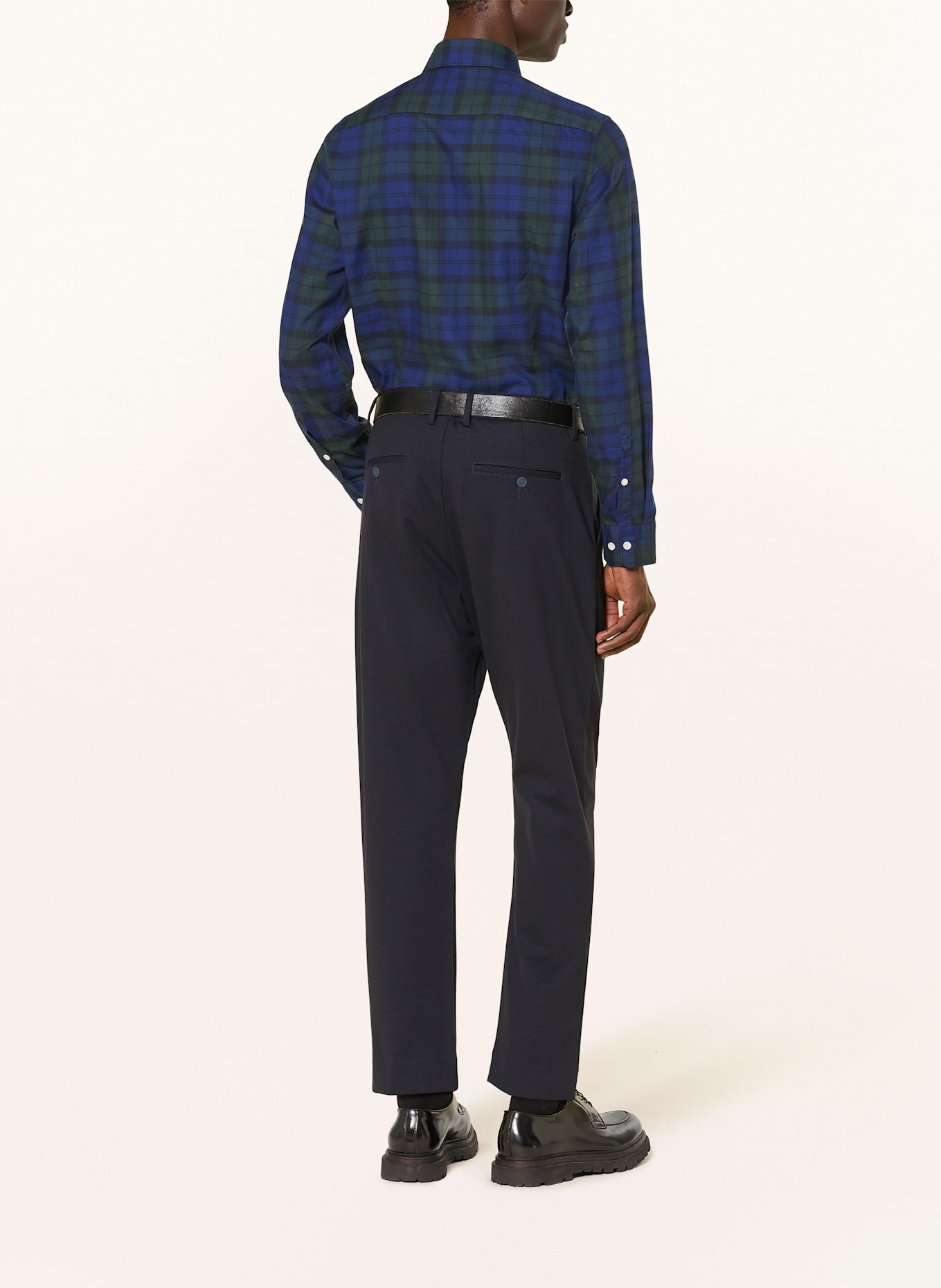 seidensticker Hemd Slim Fit: DUNKELBLAU / DUNKELGRÜN / SCHWARZ