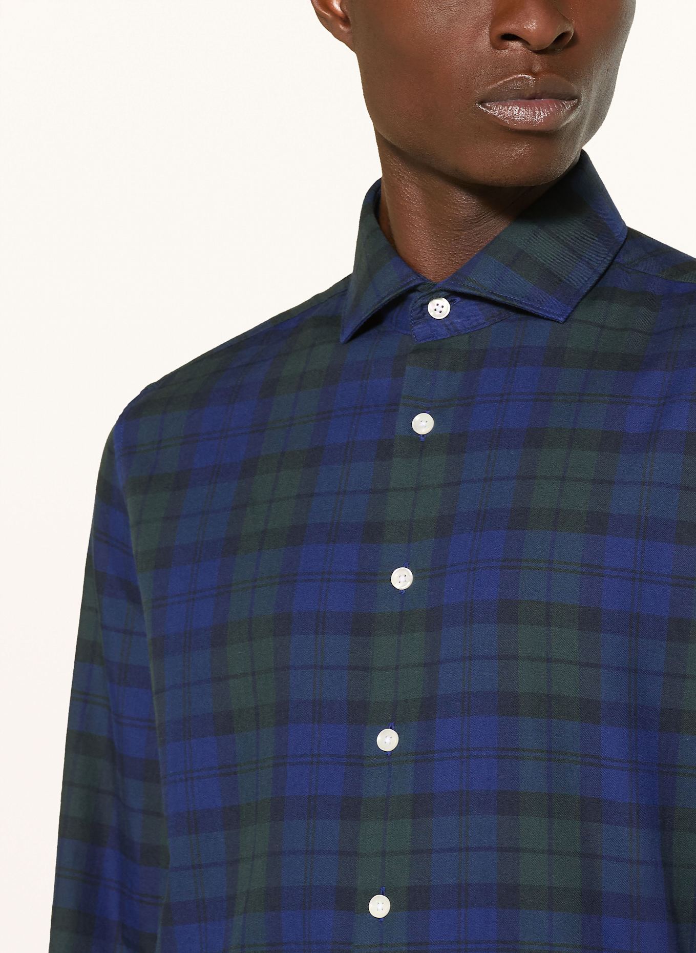 seidensticker Hemd Slim Fit: DUNKELBLAU / DUNKELGRÜN / SCHWARZ