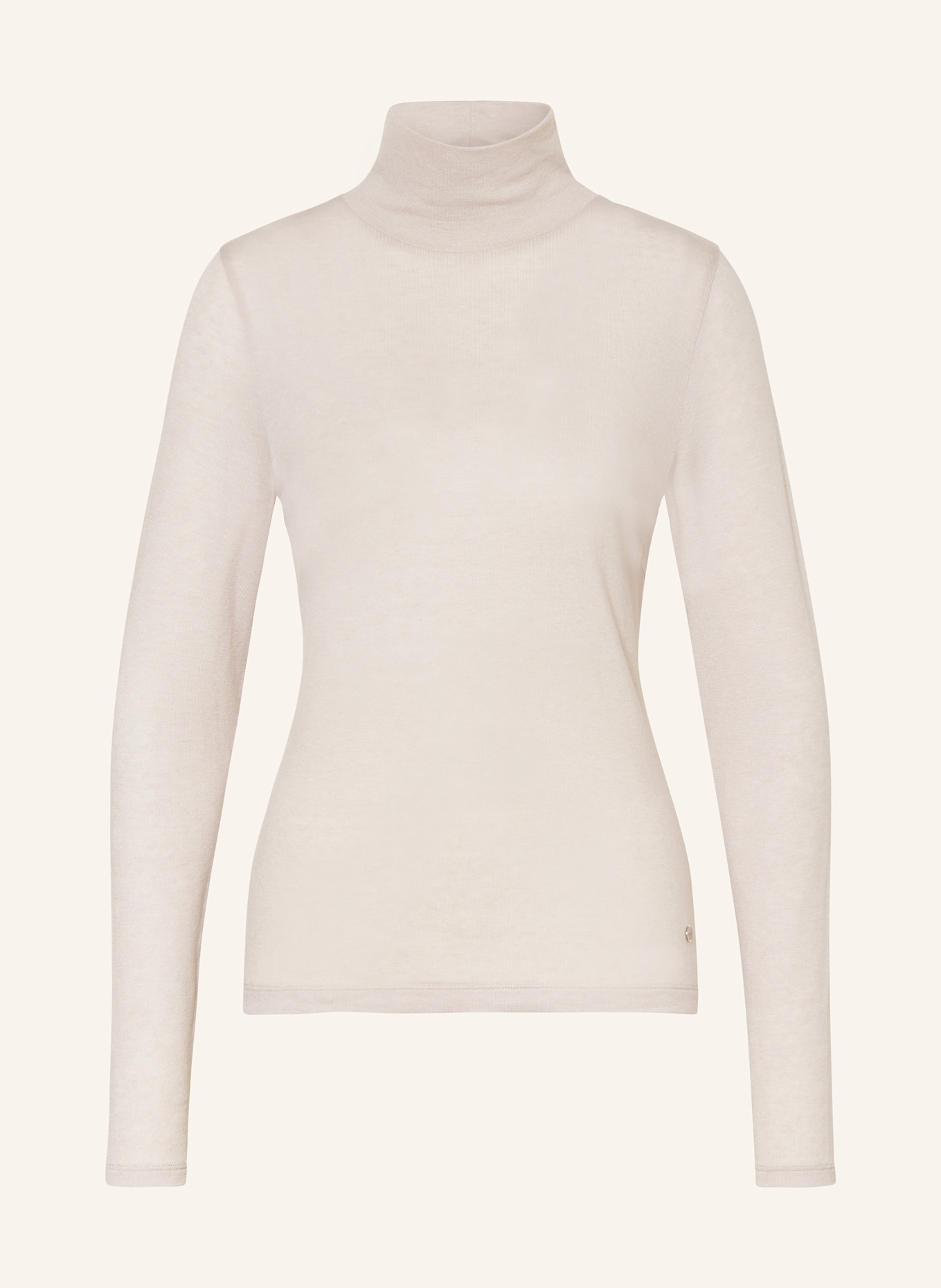 windsor. Rollkragenshirt: HELLGRAU