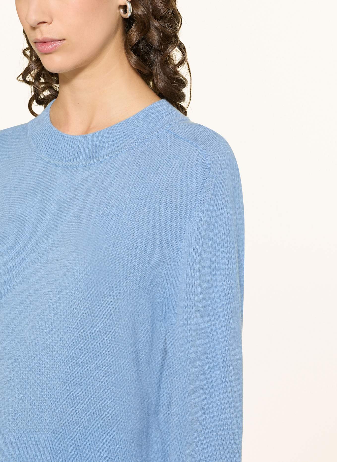 windsor. Cashmere-Pullover: HELLBLAU