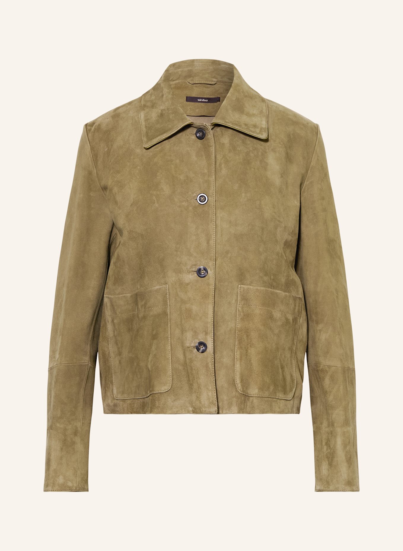 windsor. Lederjacke: OLIV