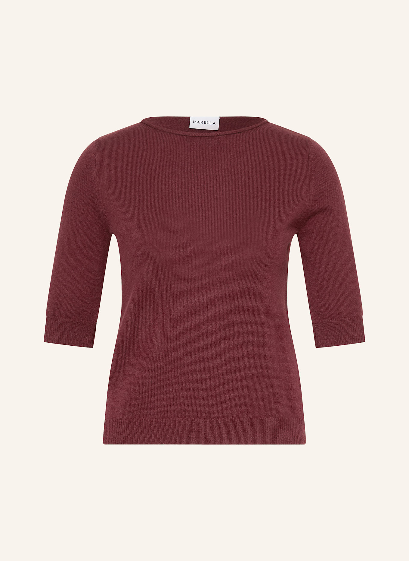 MARELLA Strickshirt mit 3/4-Arm aus Cashmere: FUCHSIA