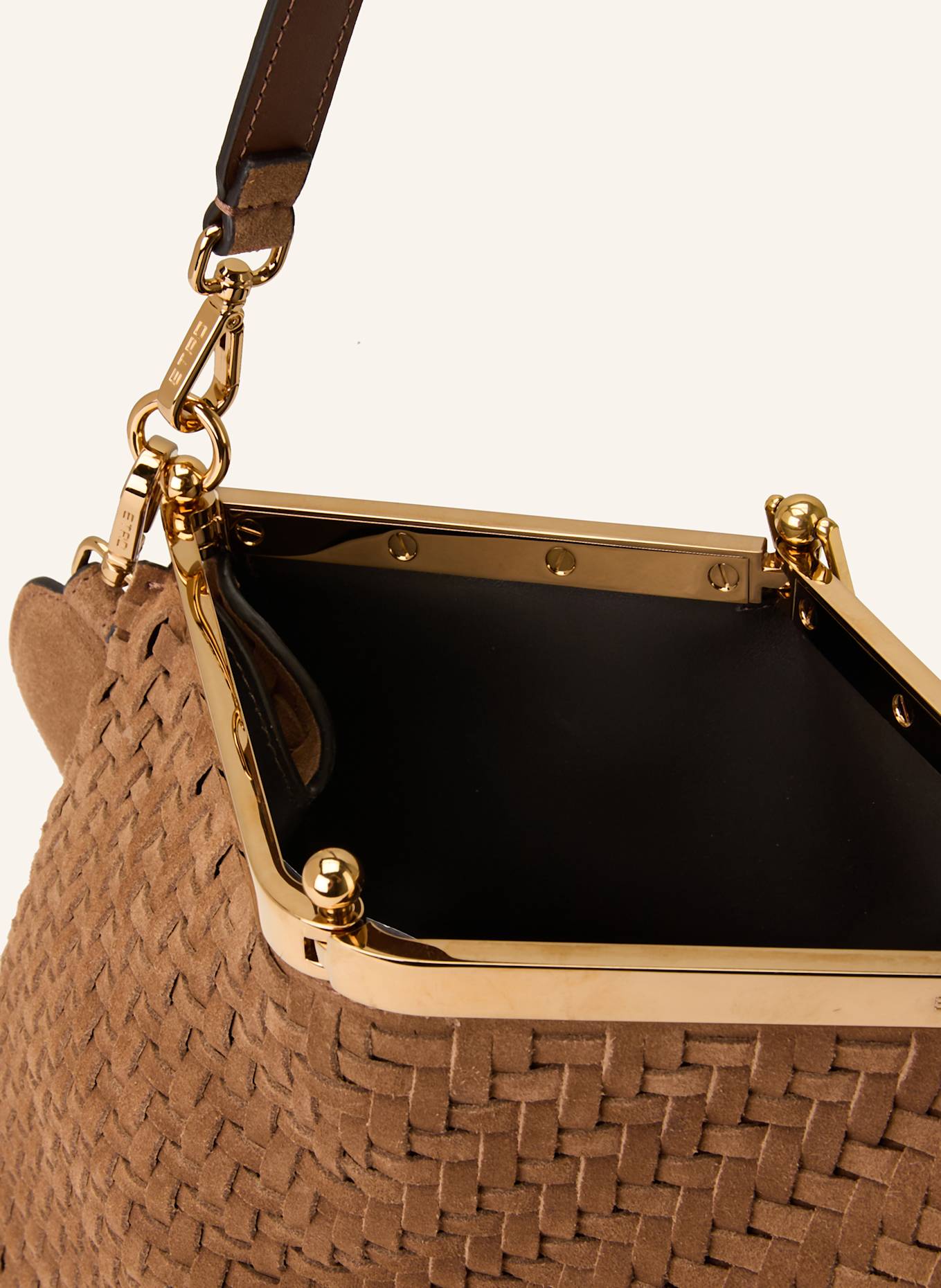 ETRO Schultertasche MEDIUM: HELLBRAUN