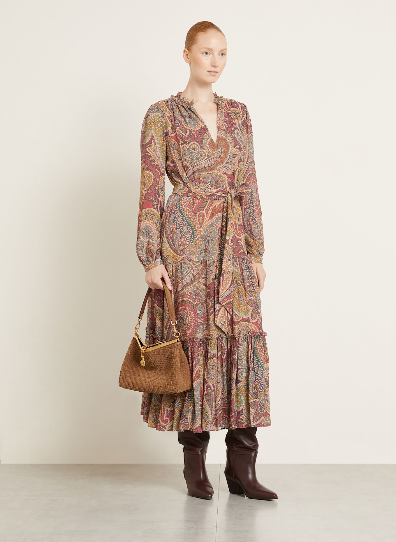 ETRO Schultertasche MEDIUM: HELLBRAUN