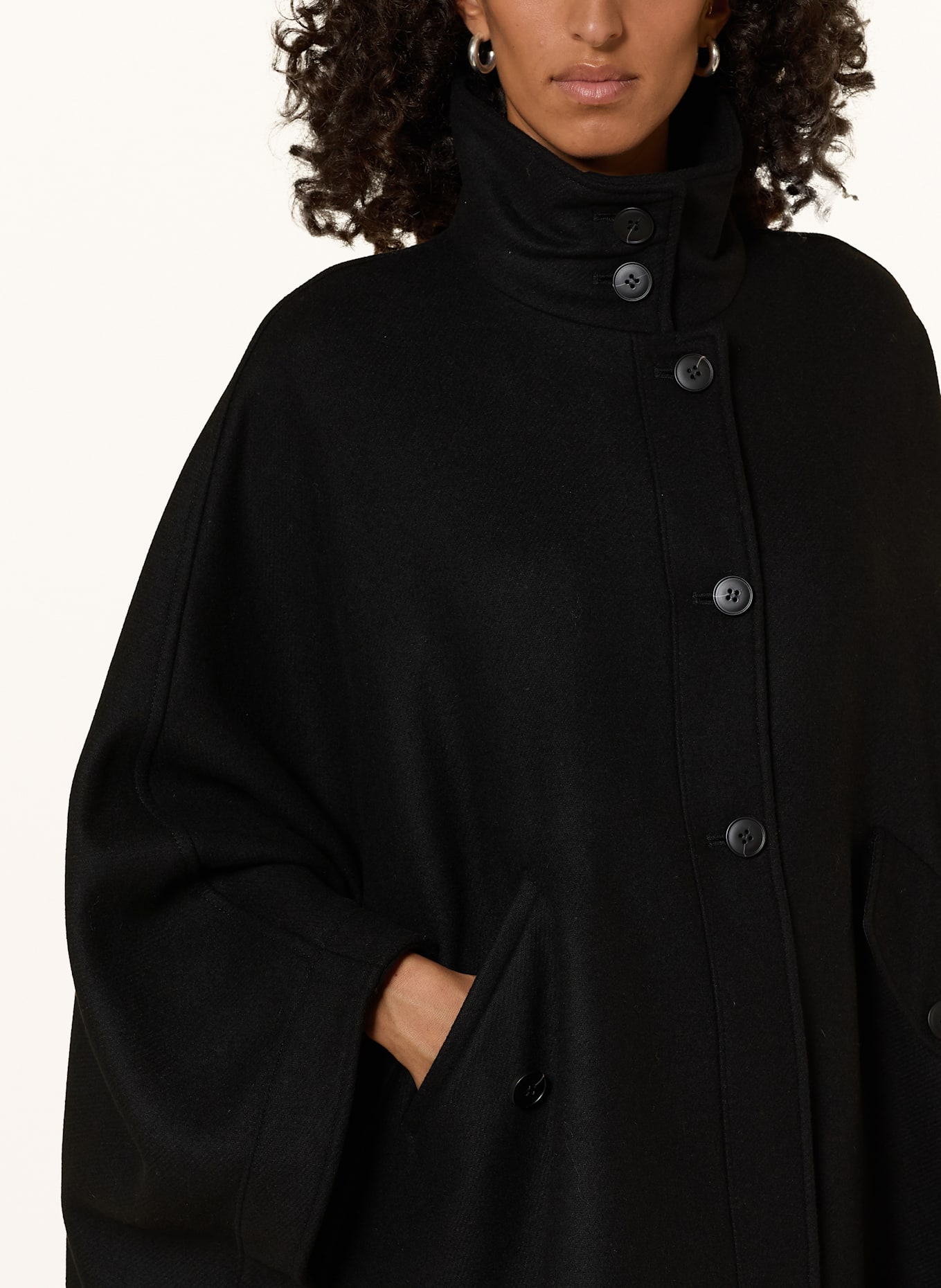 FUCHS SCHMITT Cape: SCHWARZ