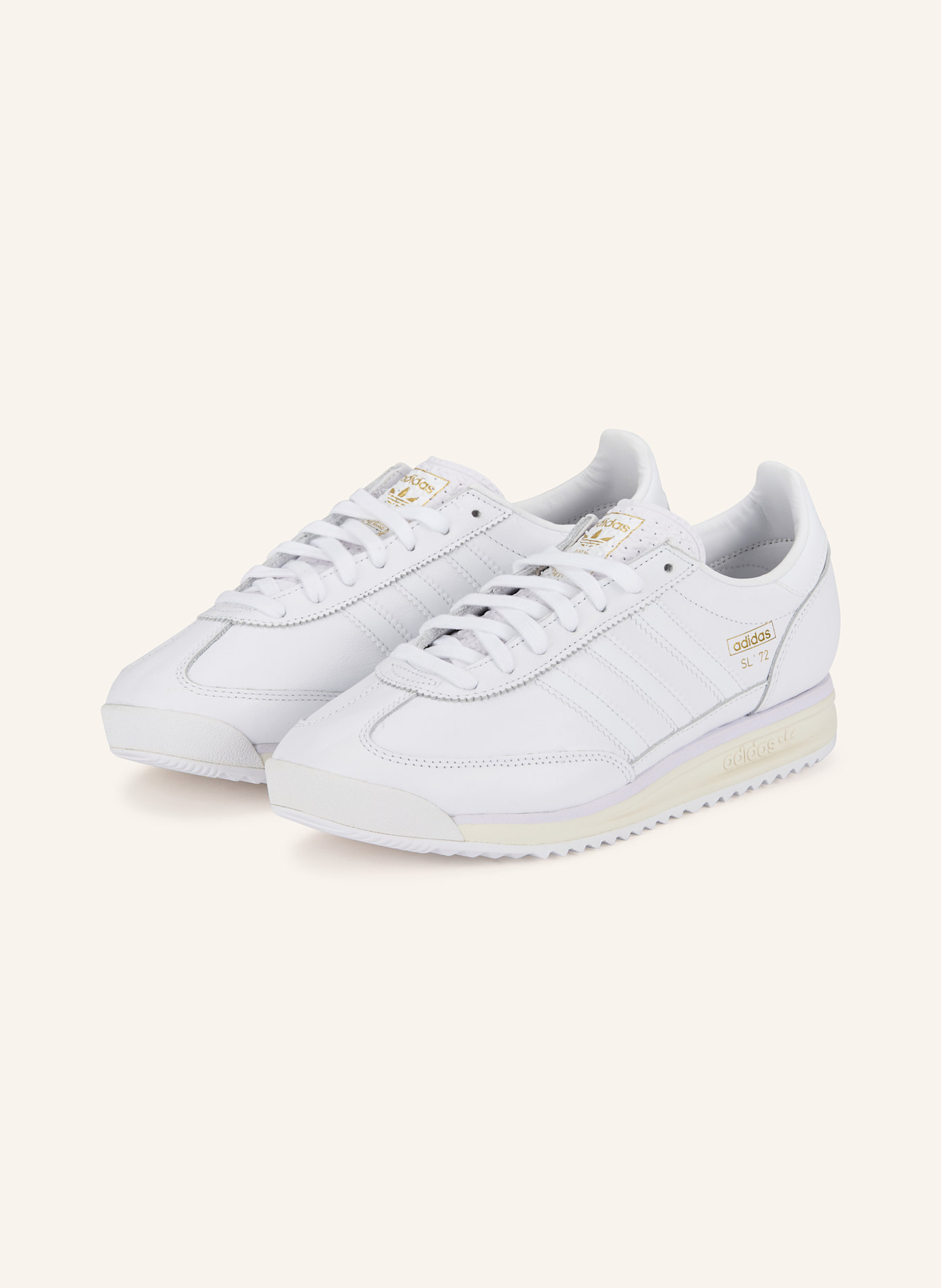 adidas Originals Baskets SL 72 RS: BLANC